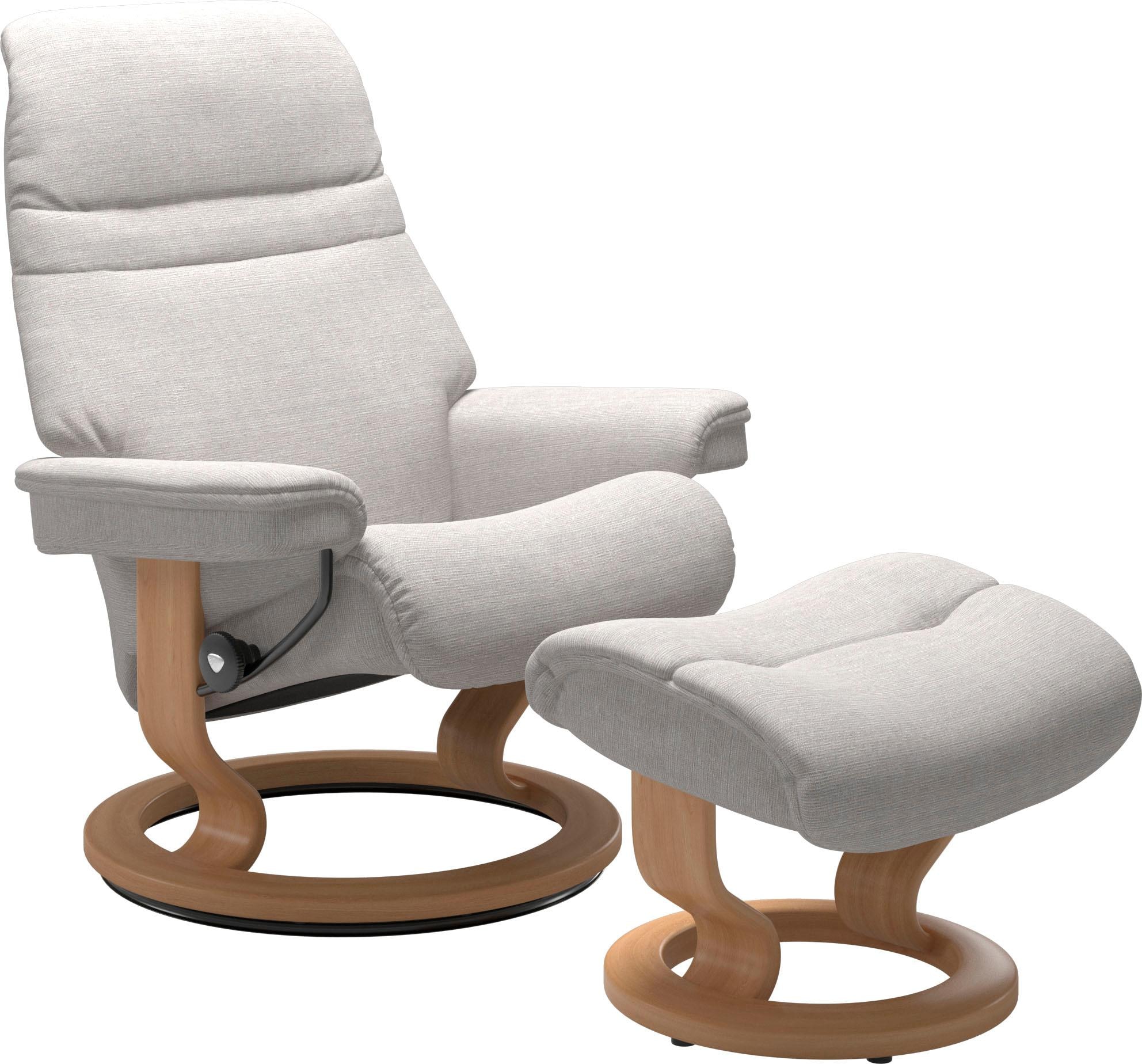 Stressless® Relaxsessel »Sunrise«, (Set, Relaxsessel mit Hocker), mit Class günstig online kaufen