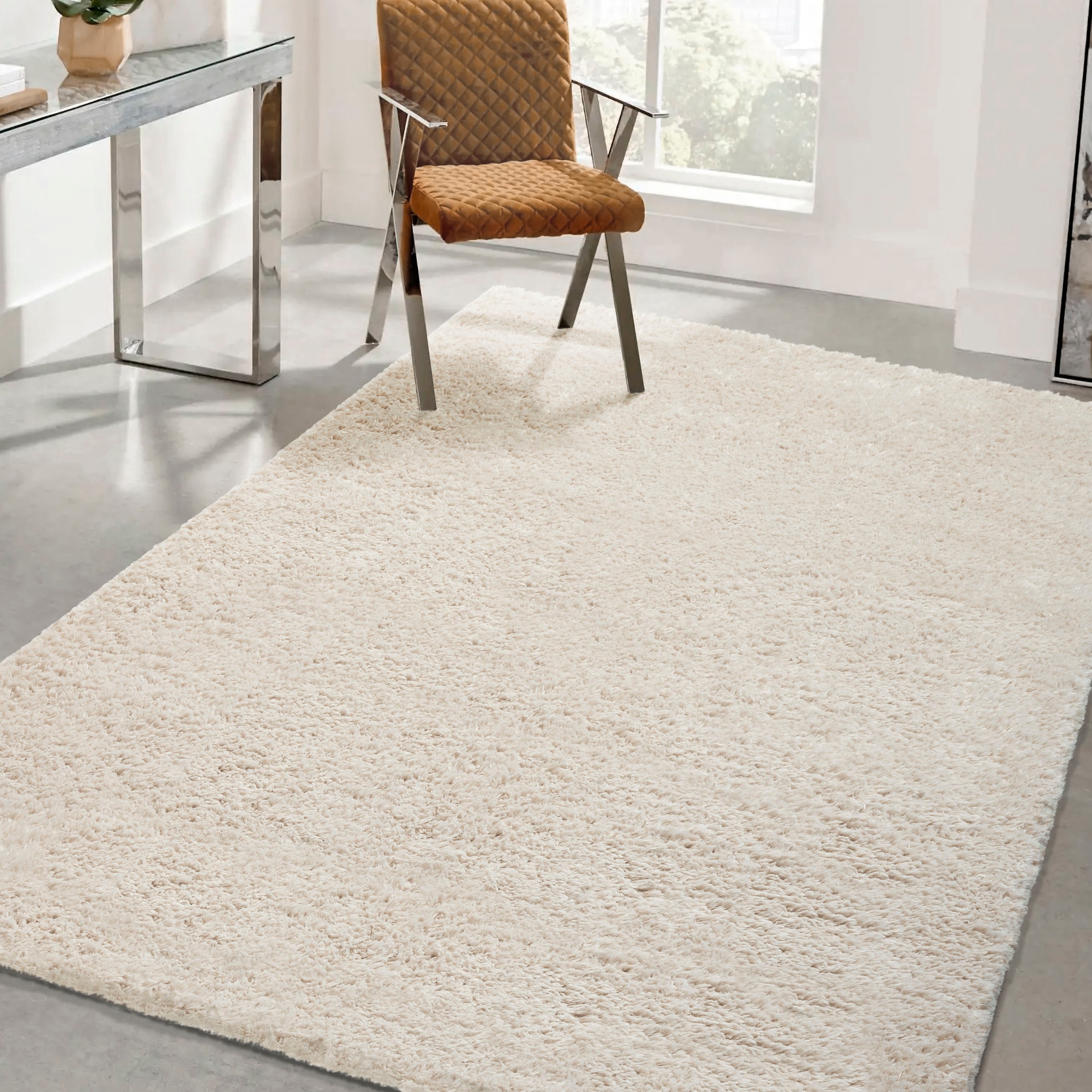 merinos Teppich »Recycle Floki 961«, rund, 50 mm Höhe, Shaggy aus recycelte günstig online kaufen