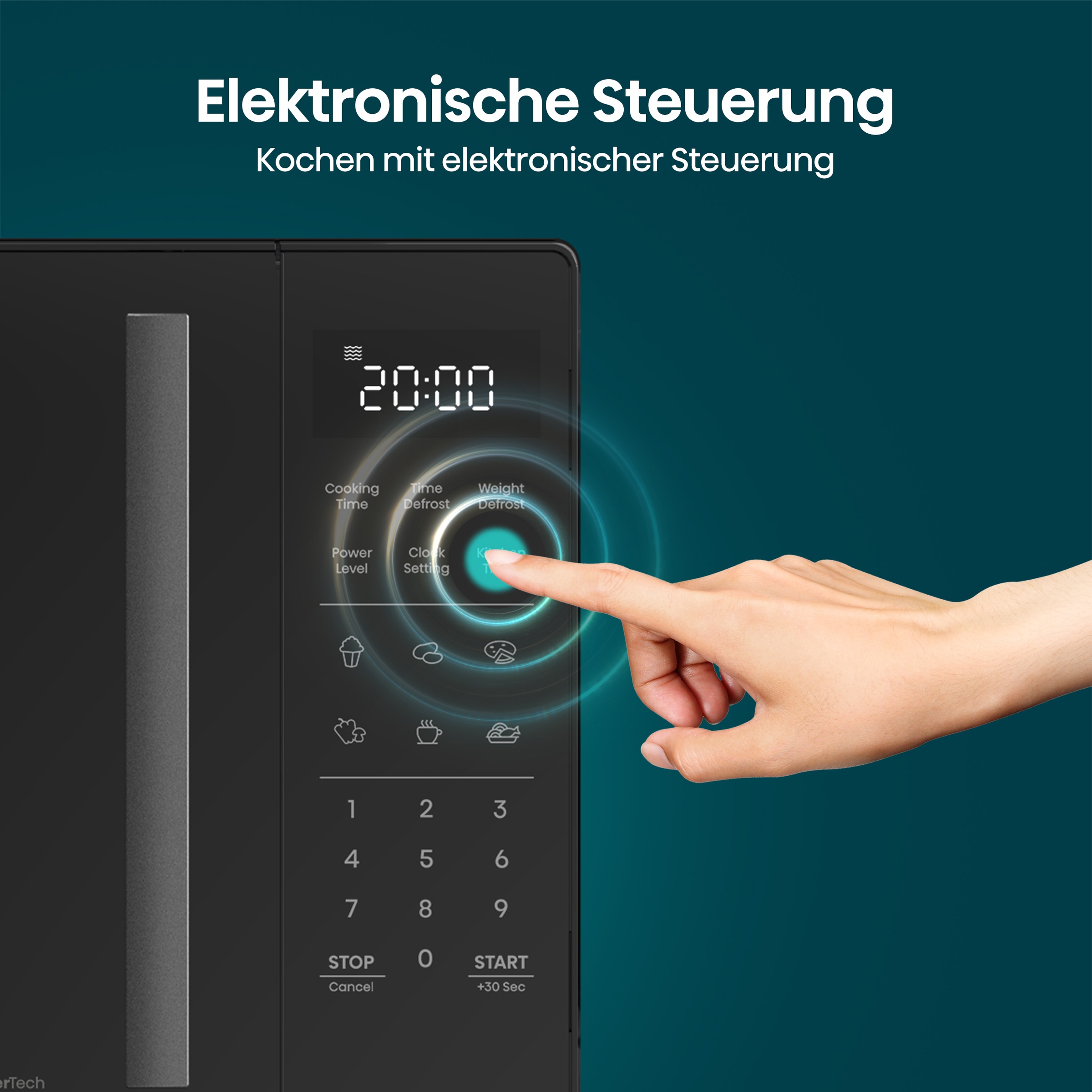 Hisense Mikrowelle »H23MOBS4HI«, Mikrowelle, 1400 W