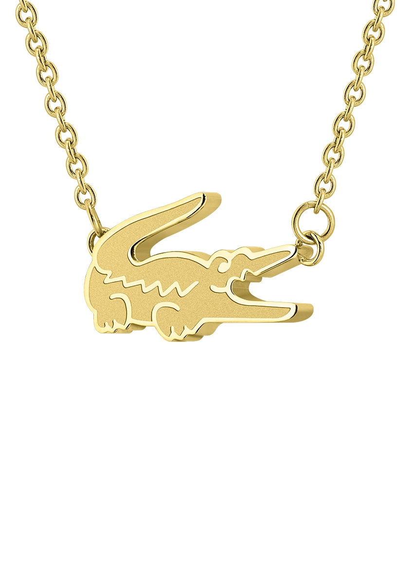 Lacoste Armband »Schmuck Edelstahl Armband Ankerkette CROCODILE«