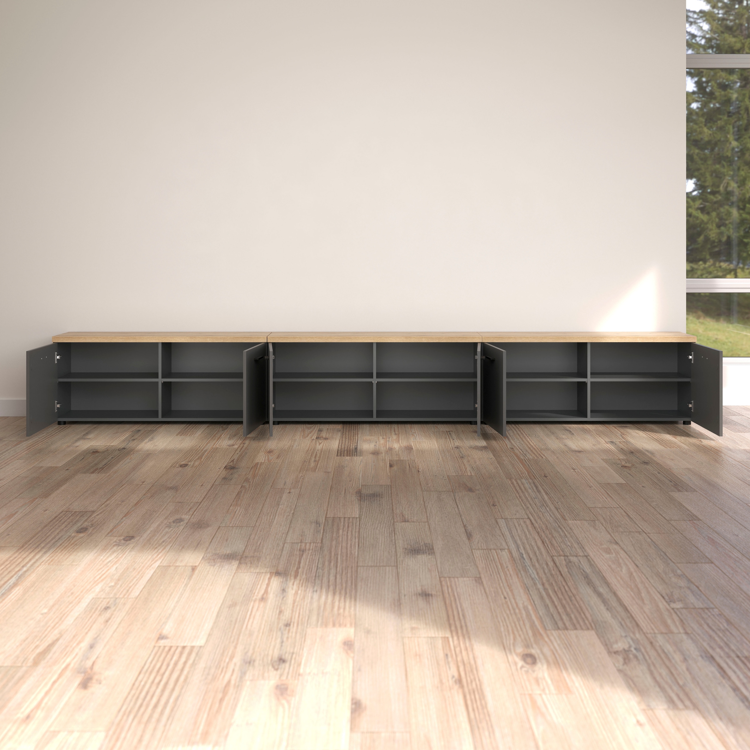 Home affaire TV-Wand »Bajo« 3 Stk. tlg.