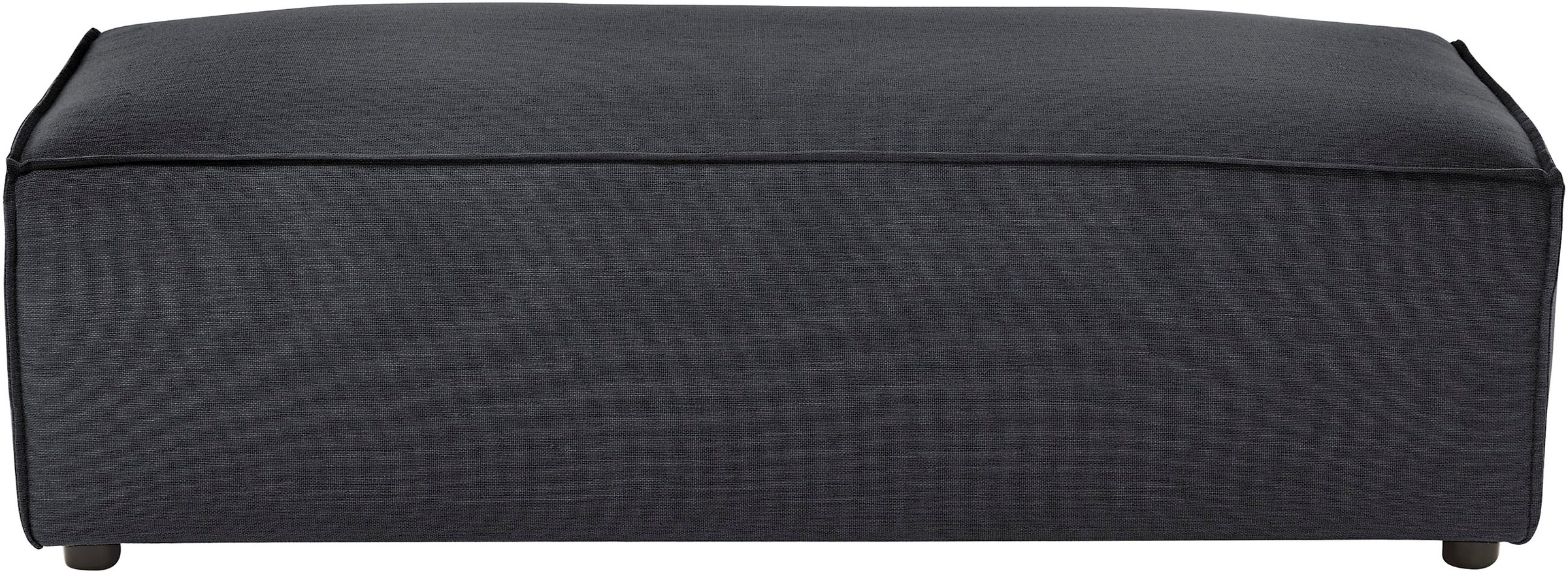 Home affaire Hocker »NEU: SHERWOOD XXL, Polsterhocker, Cord, Webstoff«, rechteckig, bequemer Sitzkomfort, 130/60/44 cm, Krokodilverbinder
