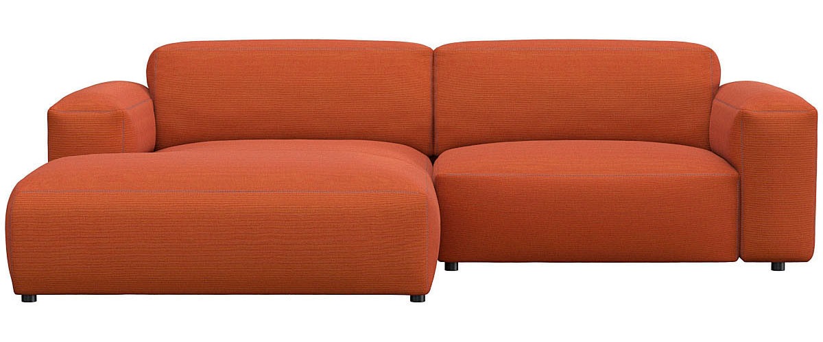 FLEXLUX Ecksofa »Lucera Chaislongue rechts oder links, L-Form, bequem«, mod günstig online kaufen