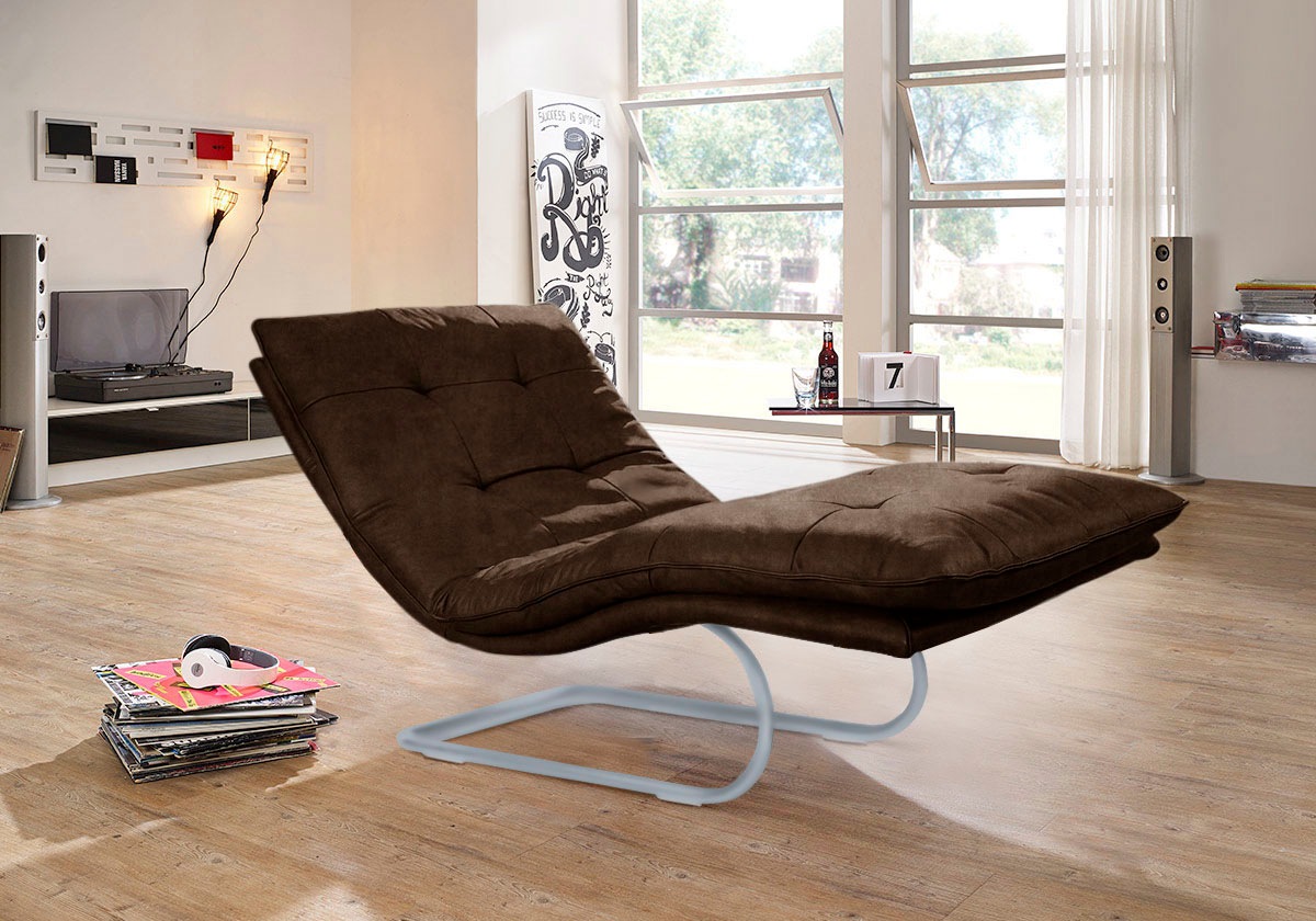 W.SCHILLIG Relaxliege »daily dreams« in Waffelkissen-Optik, wahlweise mit M günstig online kaufen