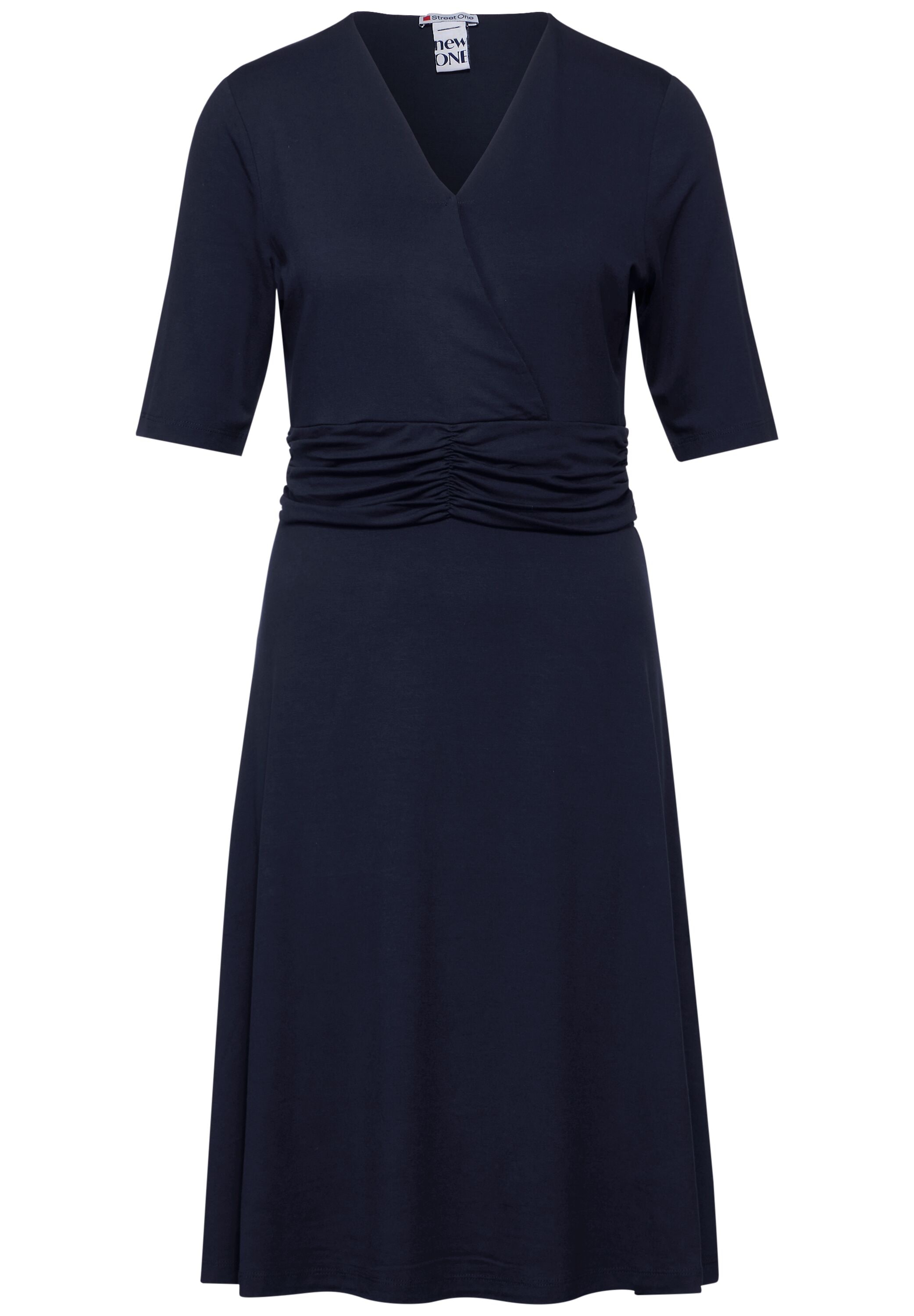 STREET ONE Wickelkleid, mit gerafftem Bund
