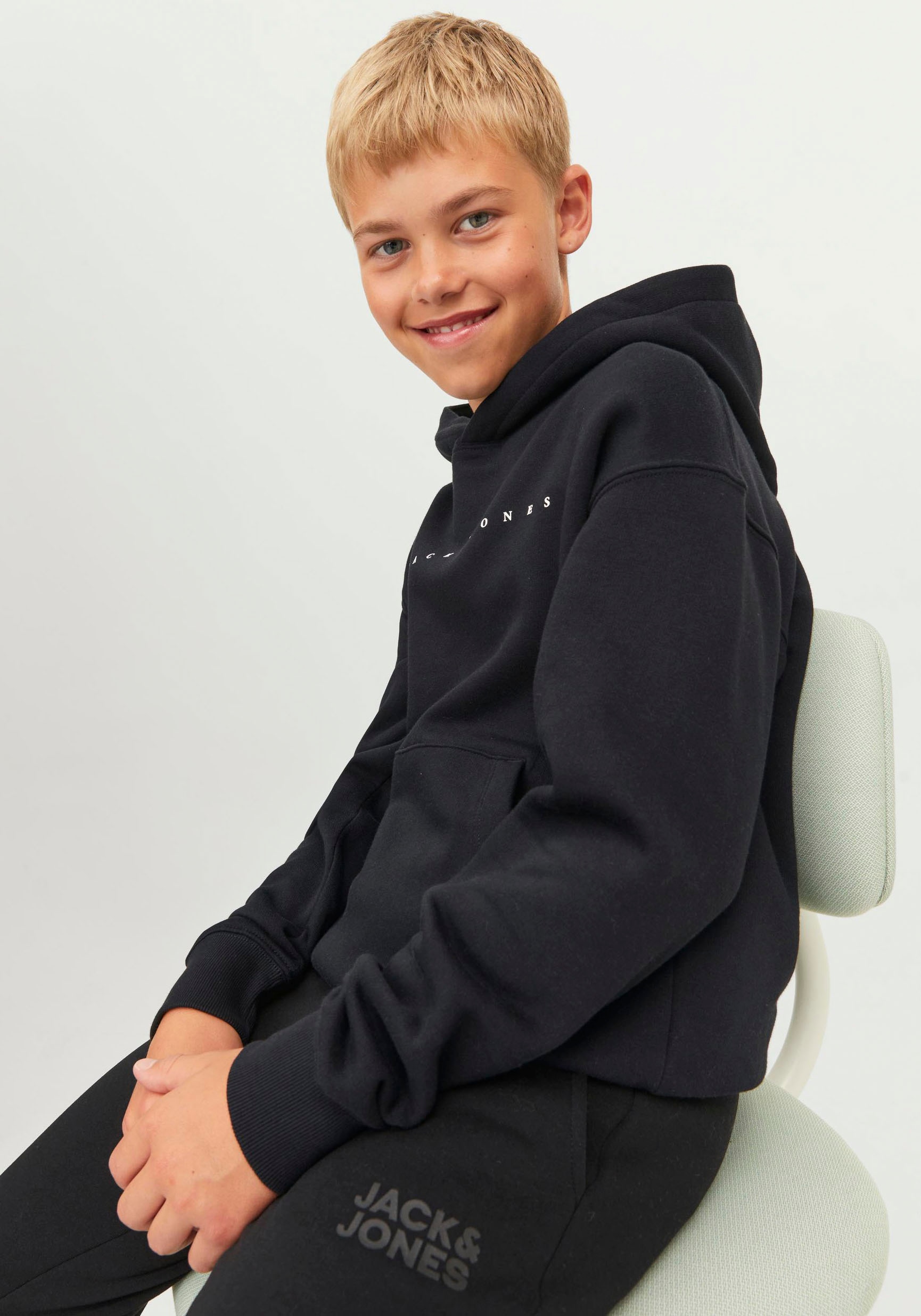 Jack & Jones Junior Kapuzensweatshirt »JJESTAR JJ SWEAT HOOD NOOS JNR«
