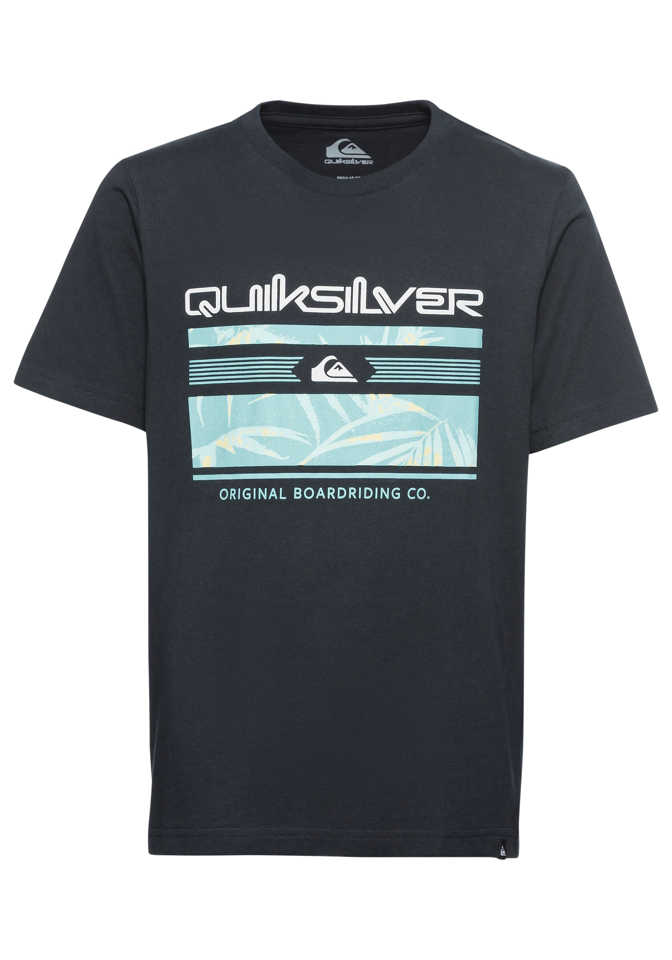 Quiksilver T-Shirt »BOWNESSHIDEPALM TEES«, (Packung, 2 tlg., 2er-Pack)