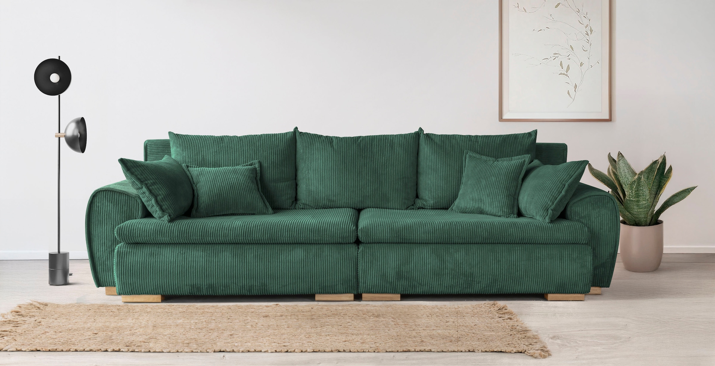 Home affaire Big-Sofa »Katja, B: 275 cm - OTTO. Verlässliche Qualität.« Meg günstig online kaufen