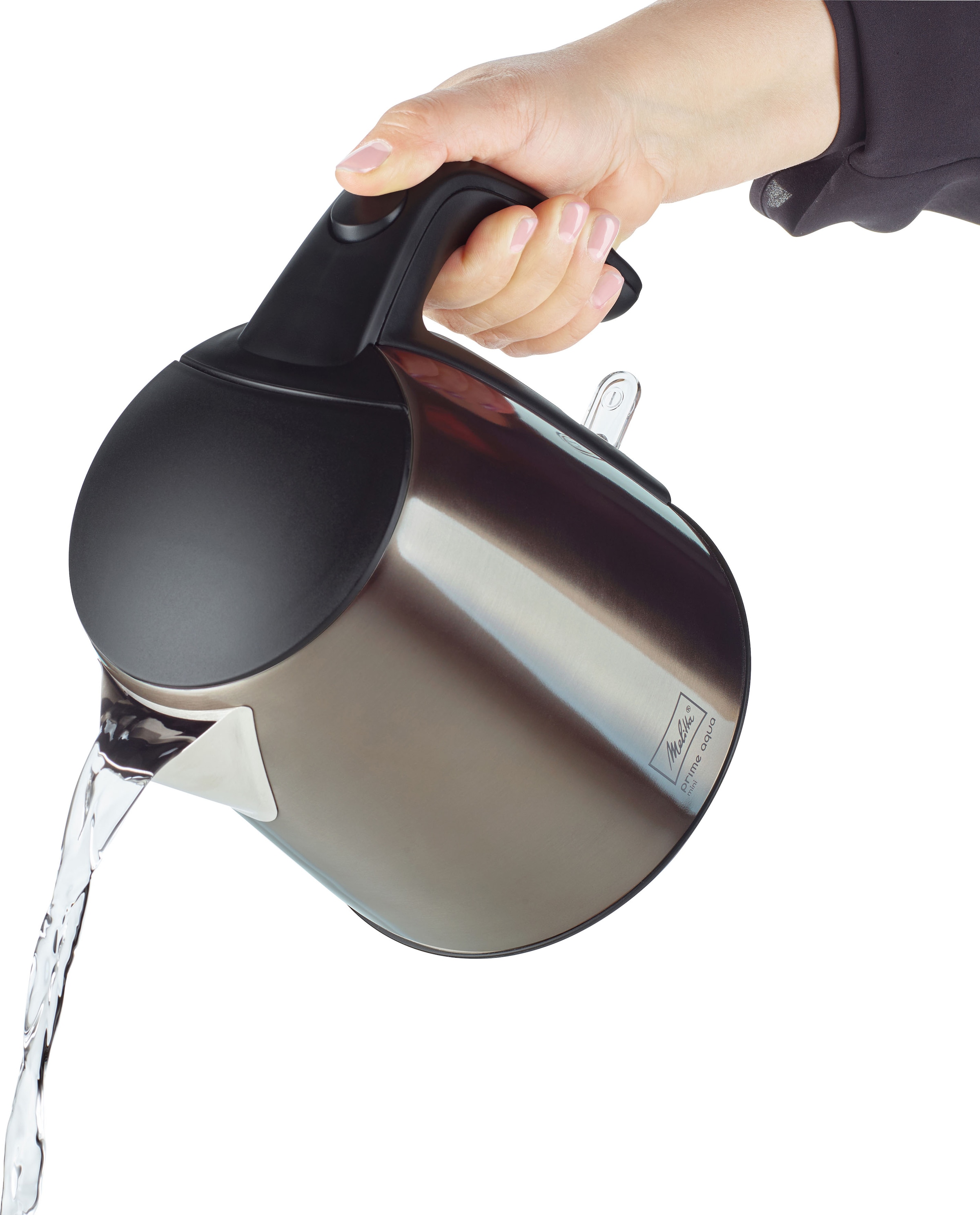 Melitta Wasserkocher »Prime Aqua Mini Metallic 1018-06«, 1 l, 2200 W