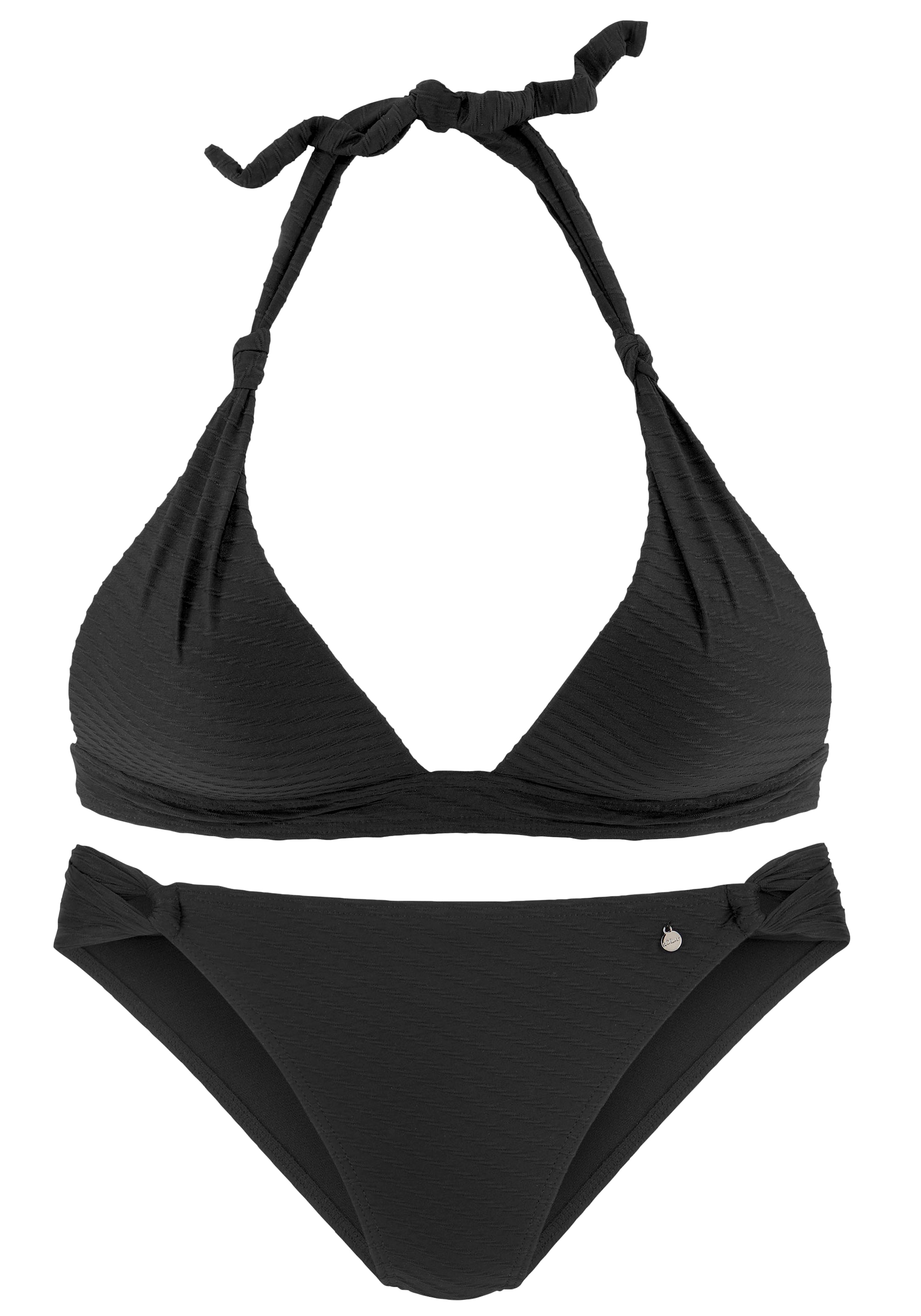 s.Oliver Triangel-Bikini »Cho«, mit Zierknoten