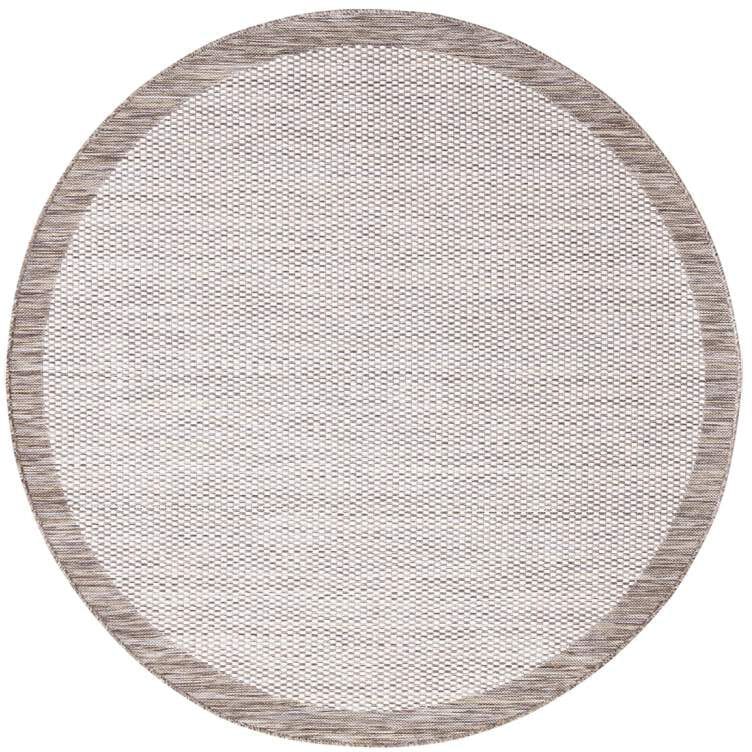Carpet City Outdoorteppich »Outdoor 470«, rund, 5 mm Höhe, UV-beständig, Flachgewebe, auch in quadratischer Form erhältlich