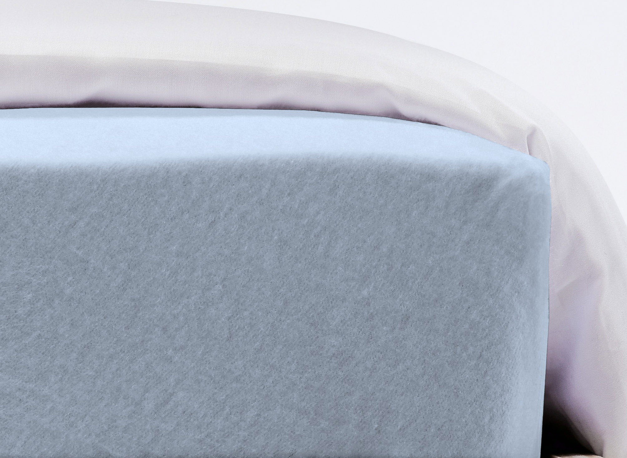 fleuresse Spannbettlaken »Flauschjersey«, aus Baumwolle, Bettlaken, Spannbe günstig online kaufen