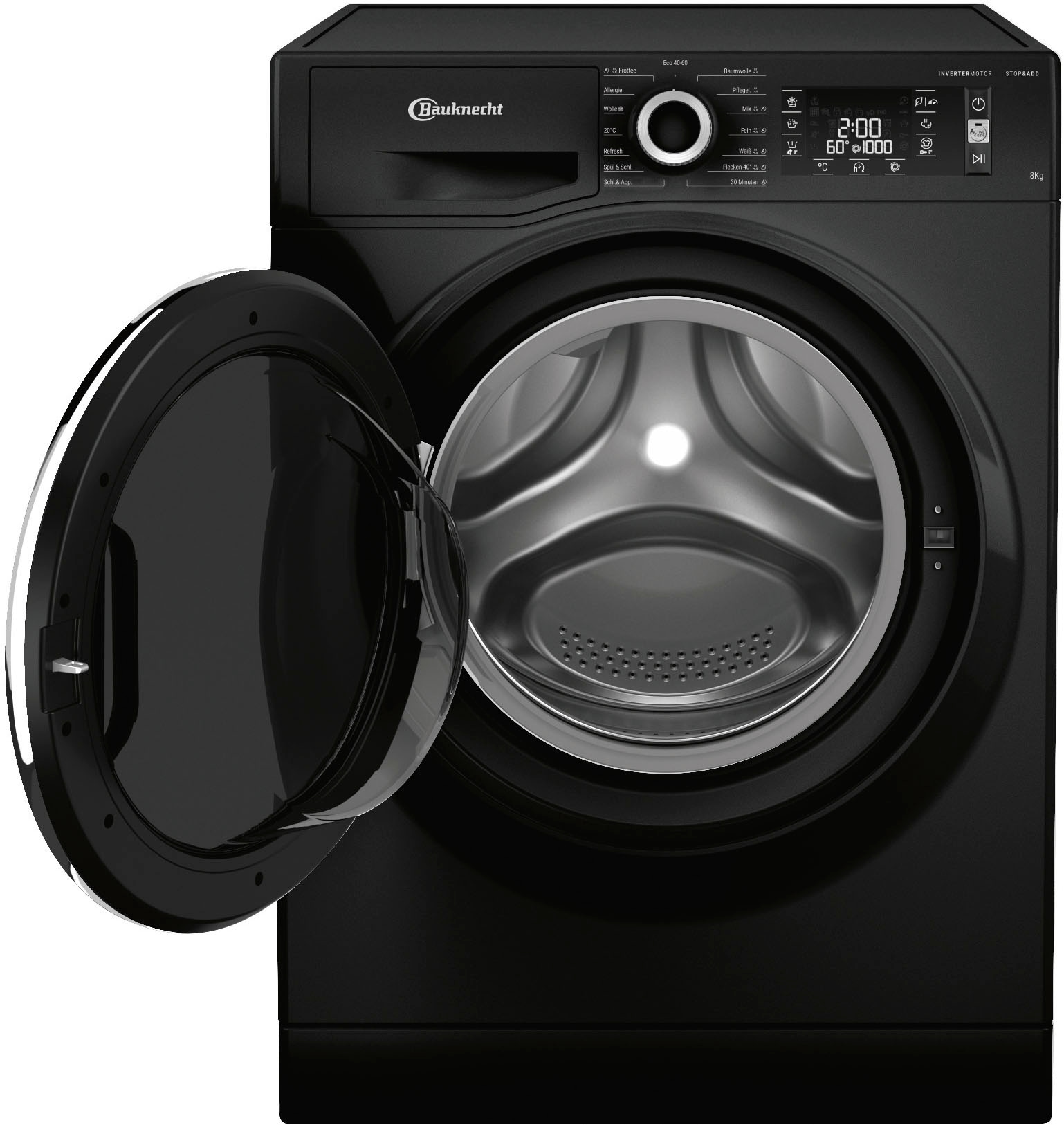 BAUKNECHT Waschmaschine »WM BB 8AA«, 8 kg, 1400 U/min