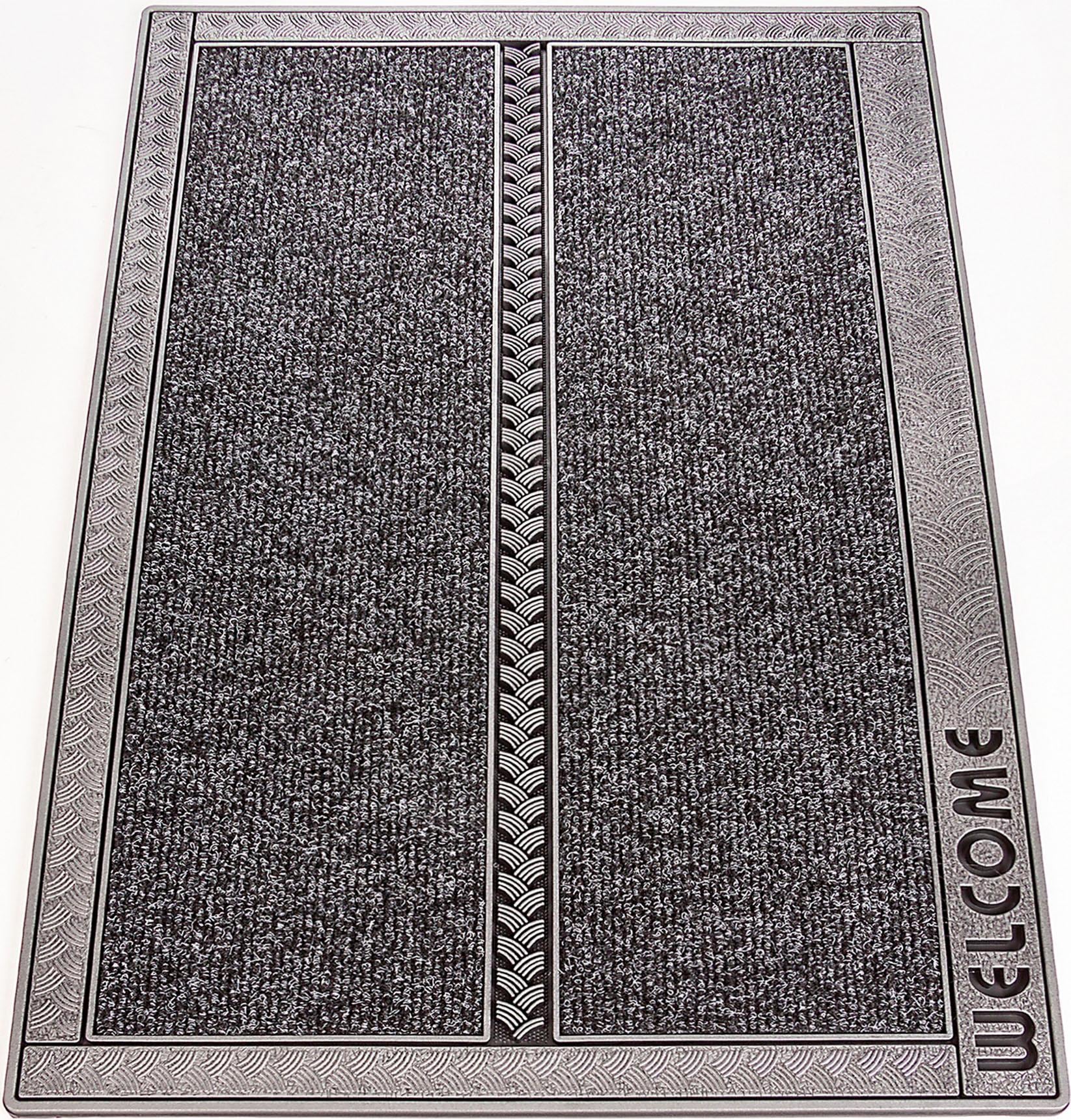 Home2Fashion Fußmatte »SE Clean Palace, LAGERRÄUMUNG!«, rechteckig, 8 mm Höhe, Schmutzfangmatte, mit Spruch, robust, In- und Outdoor geeignet