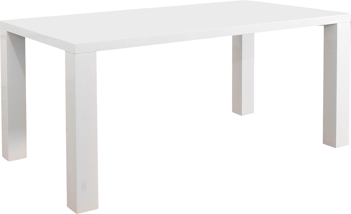 SalesFever Esstisch »Esbjerg - Stilvoller Esszimmertisch«, Eleganter Hochgl günstig online kaufen