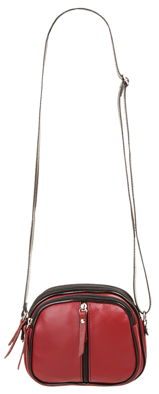 Cluty Umhängetasche echt Leder, Made in Italy