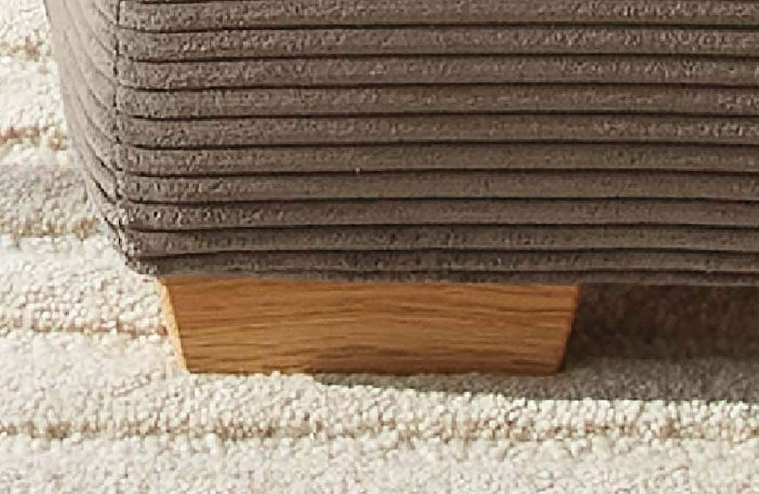 Jockenhöfer Gruppe Ecksofa »Sunset, Dauerschlafsofa mit«, Tonnentaschen-Federkern, 5cm Kaltschaumtopper, flexible montierbar