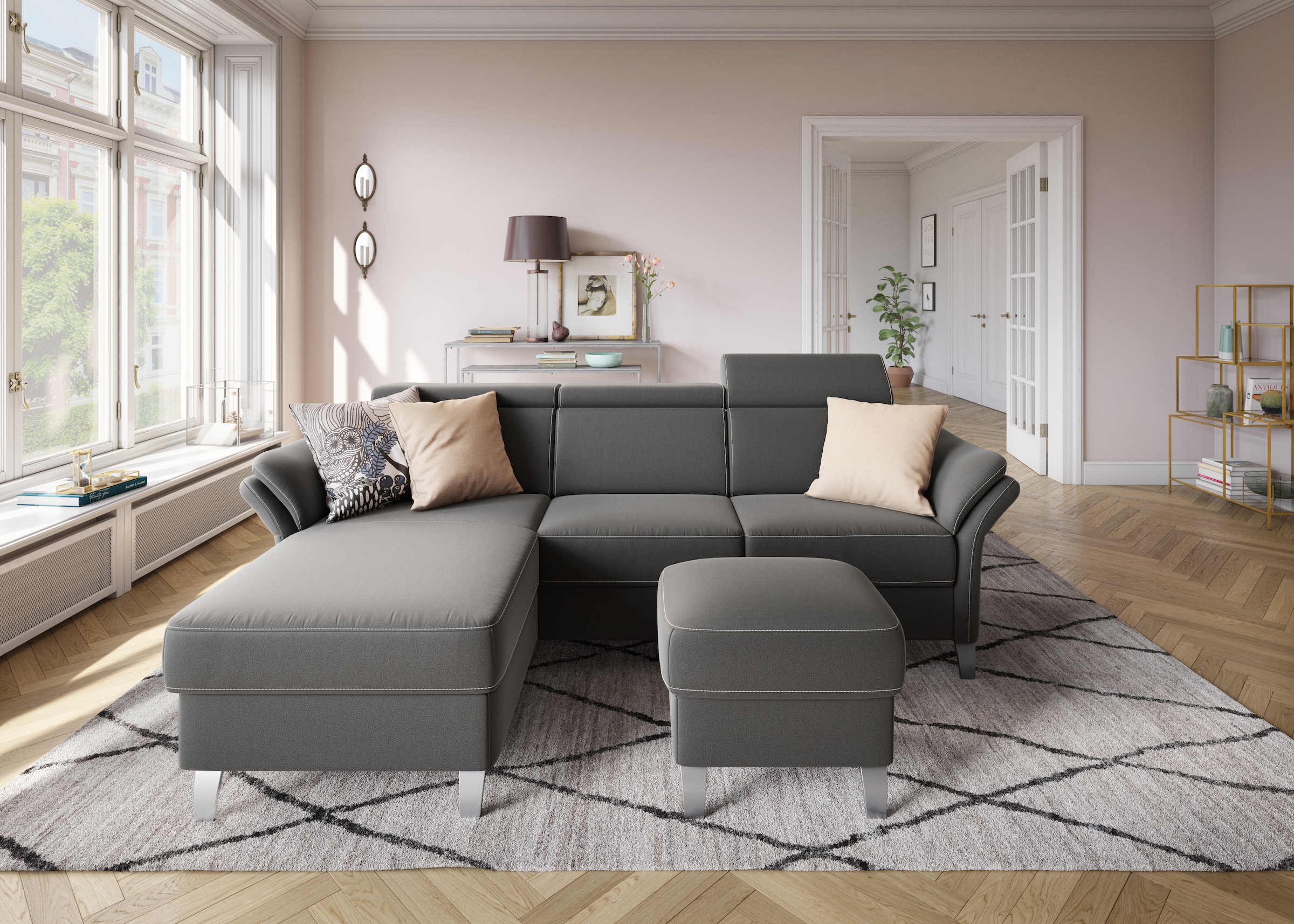 sit&more Hocker »Vincenzo«