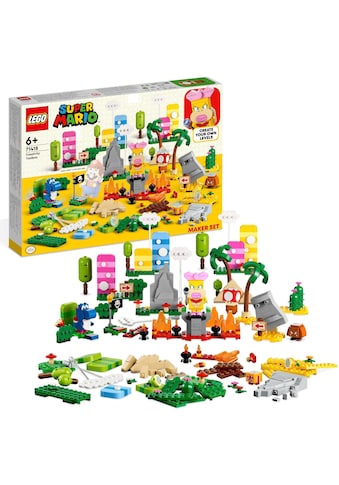 LEGO® Konstruktionsspielsteine »Kreativbox – Leveldesigner-Set (71418), LEGO® Super... kaufen