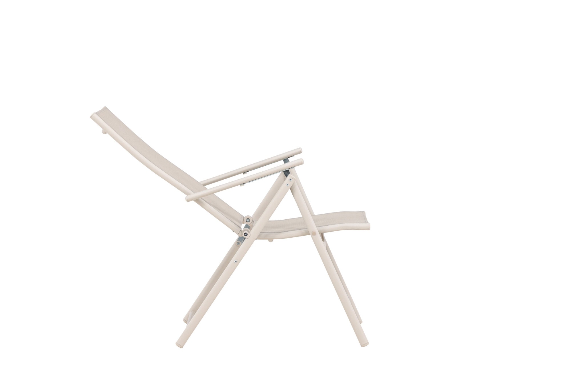 Venture Home Gartenstuhl »Levanzo, 2er-Set Gartenstühle klappbar, belastbar bis 110 kg« () Stuhlset, Stahlrahmen, Textilene-Sitz, klappbar, verstellbare Lehne