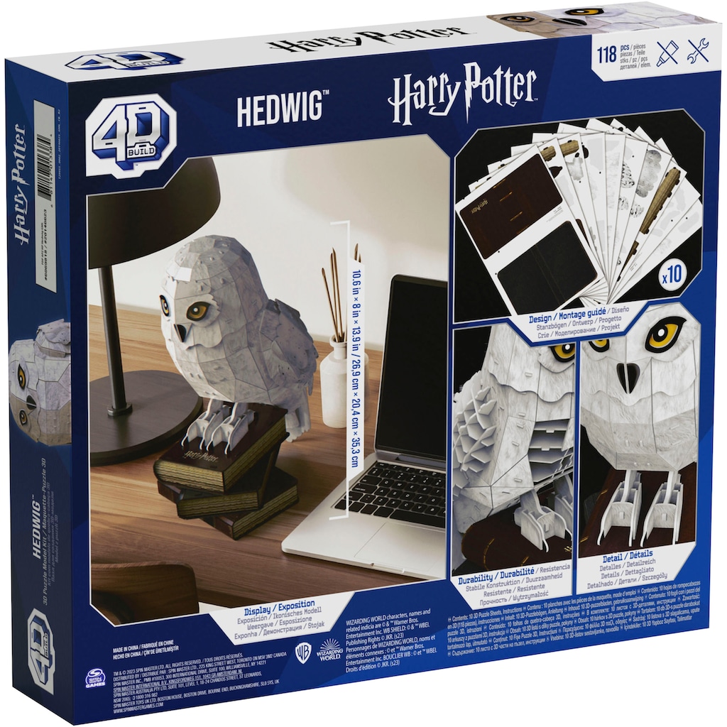 Spin Master 3D-Puzzle »4D Build - Harry Potter - Hedwig Eule«