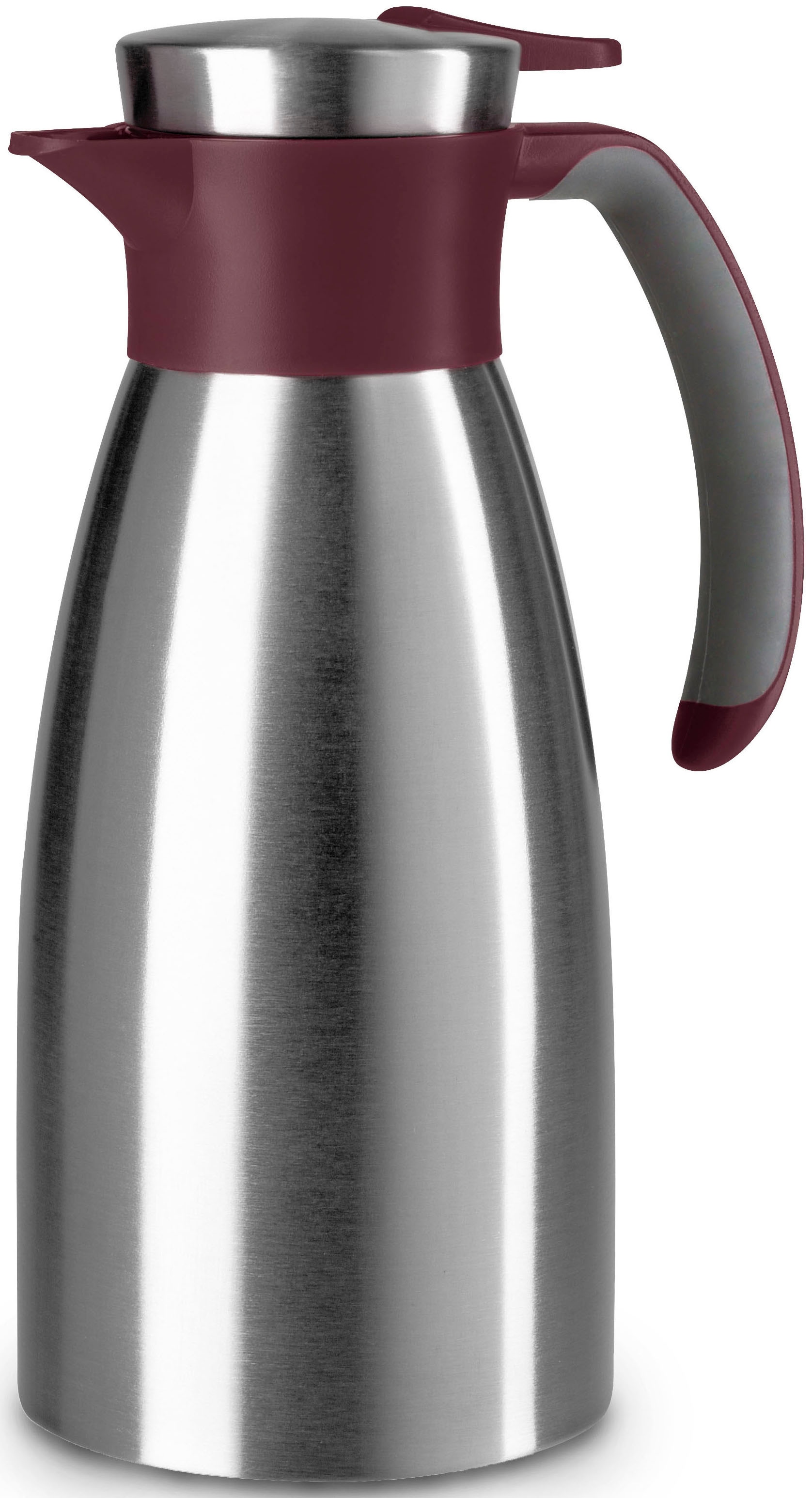 Emsa Isolierkanne »Soft Grip« 1 l 1 Stk. tlg. Quick Tip Verschluss, rutschf günstig online kaufen