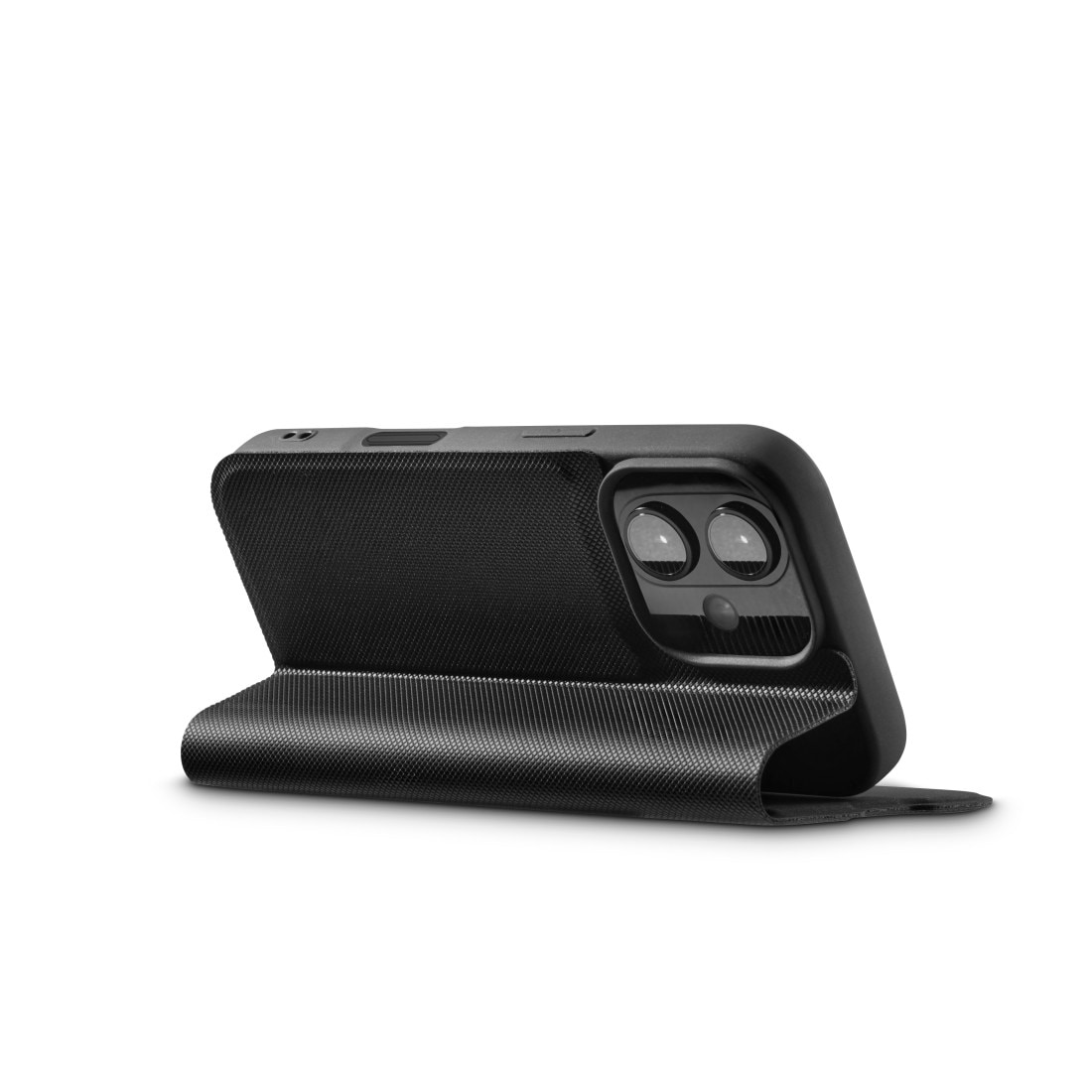 Hama Smartphone-Hülle »Handytasche Booklet für Apple iPhone 16 Plus mit Kartenfächer, Schwarz«, iPhone 16 Plus, Standfunktion, Kartenfächer