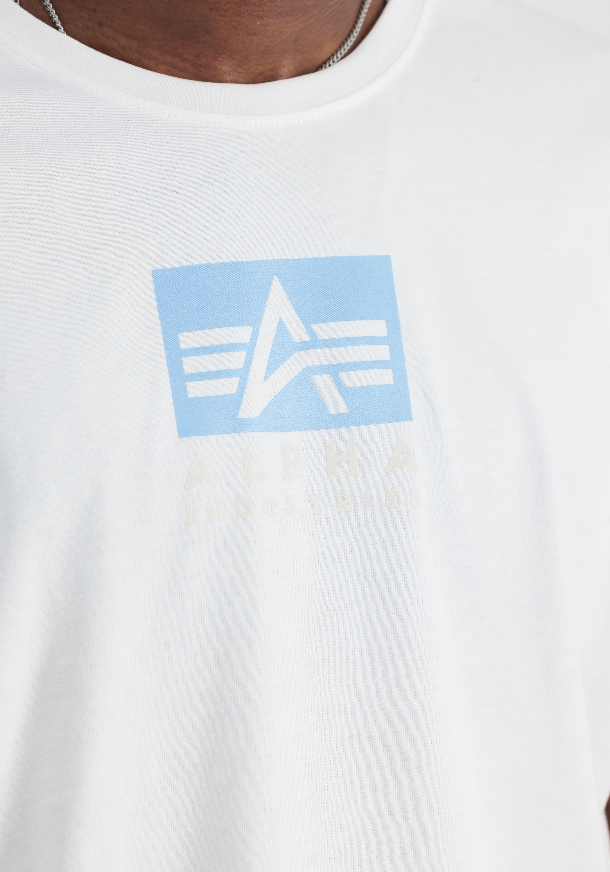 Alpha Industries T-Shirt »Alpha Industries Men - T-Shirts Satin Logo T«