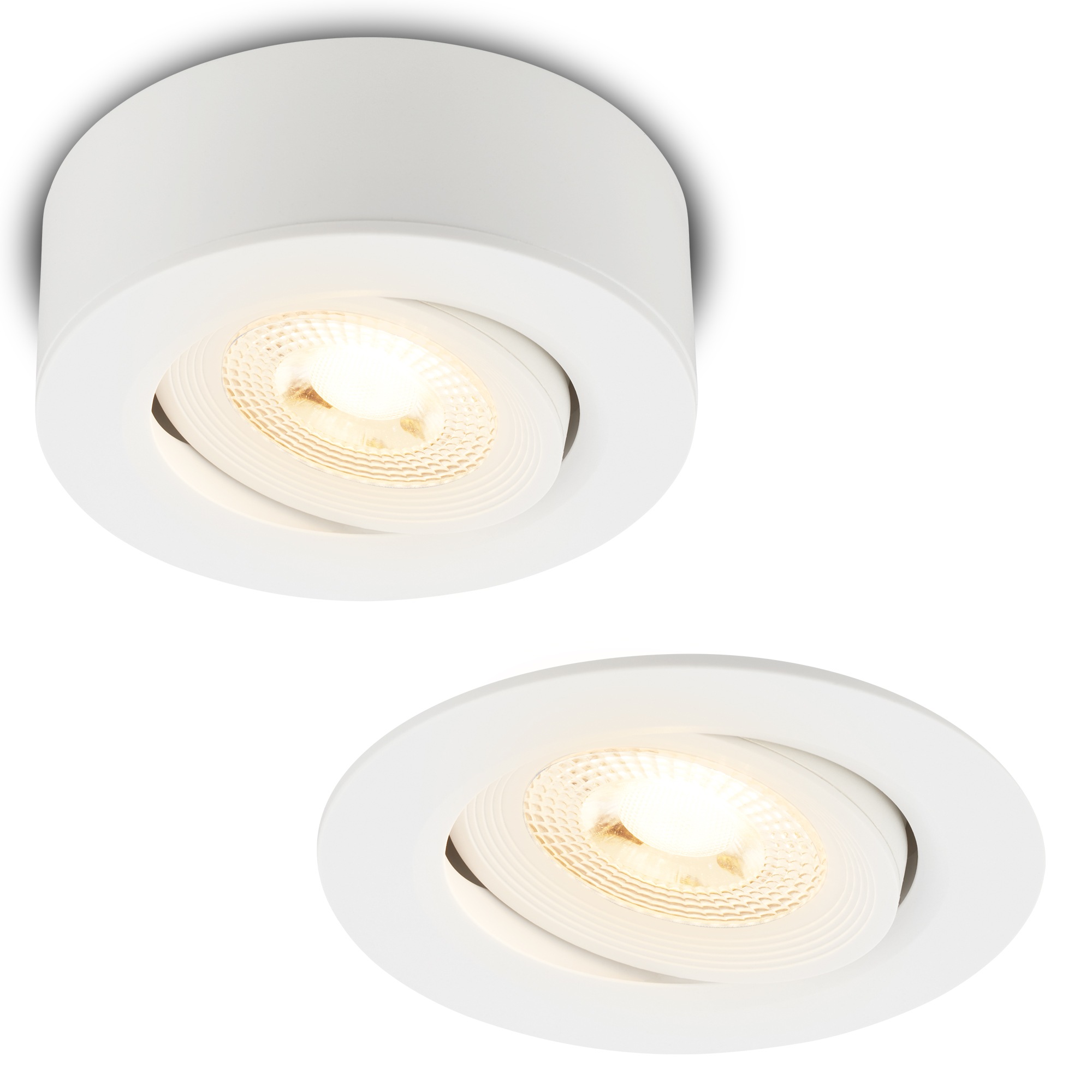 Briloner Leuchten LED Deckeneinbaustrahler, LED fest integriert, schwenkbar günstig online kaufen