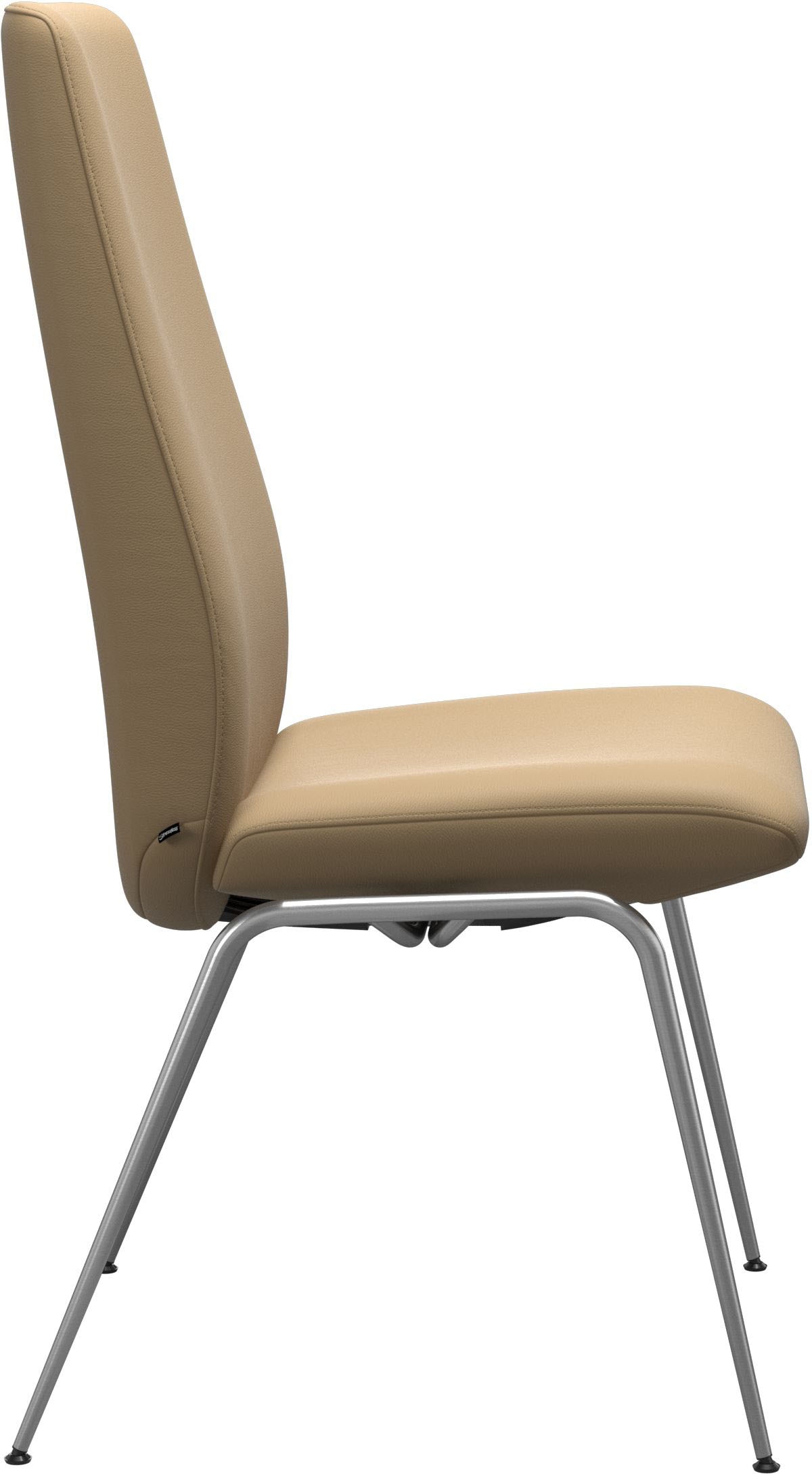 Stressless® Polsterstuhl »Laurel«, Leder PALOMA, High Back, Größe L, mit Beinen aus Stahl in Chrom glänzend