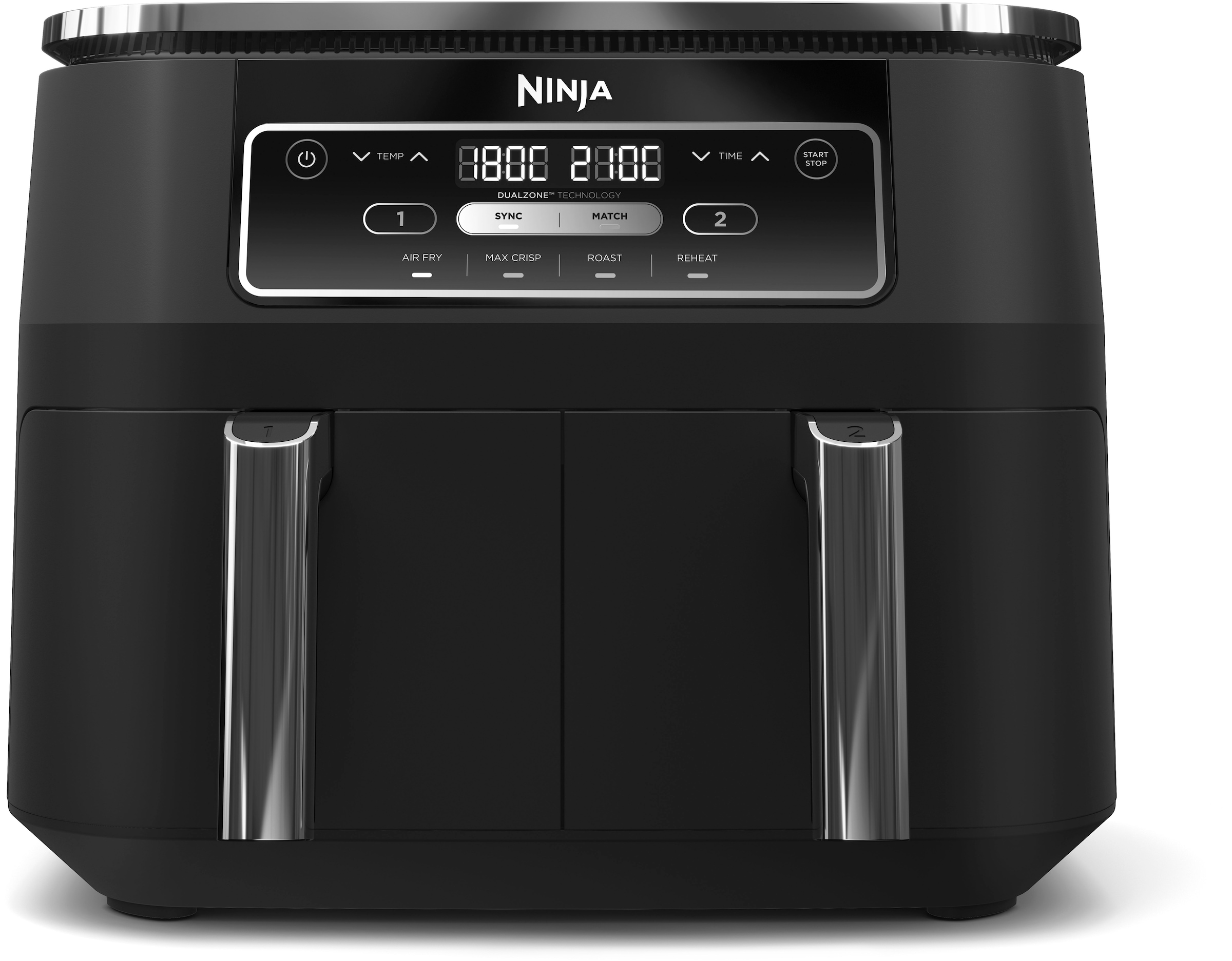 NINJA Heißluftfritteuse »AF200EU Ninja Foodi«, 2400 W, 4-in-1 Dual Zone, 7,6 L