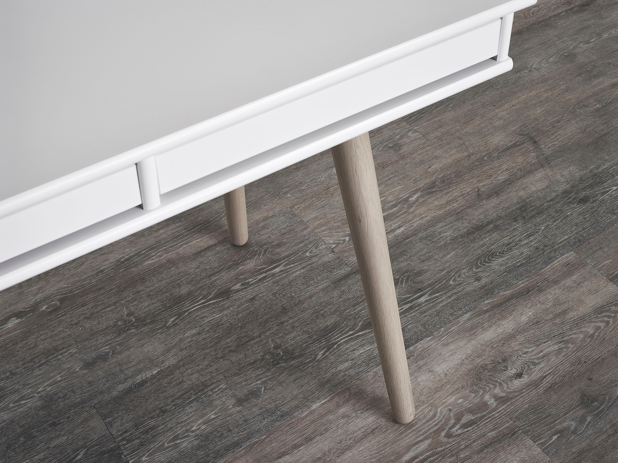 Hammel Furniture Schreibtisch »Mistral Bürotisch, Arbeitstisch, Tisch, Computertisch«, Holzbeinen, B: 137,4 cm, Designmöbel