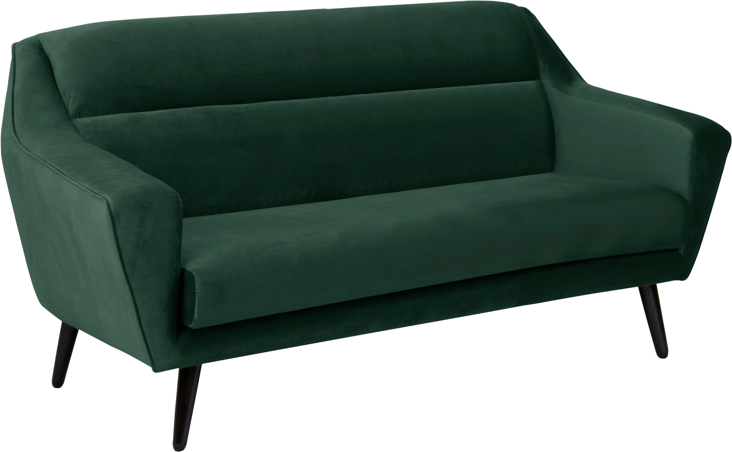 andas 2-Sitzer »Bille«, mit Naht im Rückenkissen und Eiche-Beinen, Design by Morten Georgsen