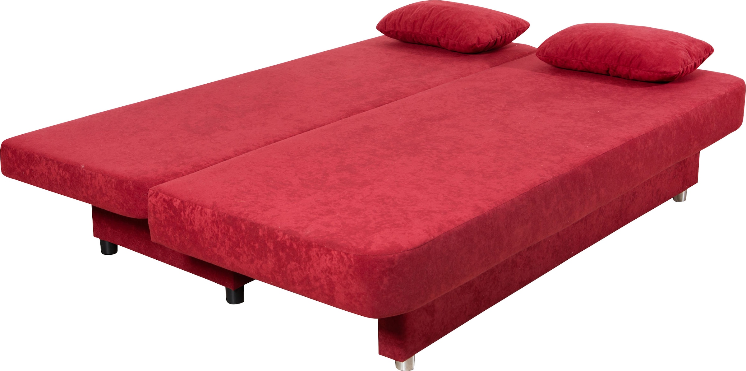 COLLECTION AB Schlafsofa »Ulla inkl. Bettfunktion und Bettkasten«, Schlafsofa,Bettfunktion,Bettkasten,inkl. Rückenkissen,Armlehnekissen