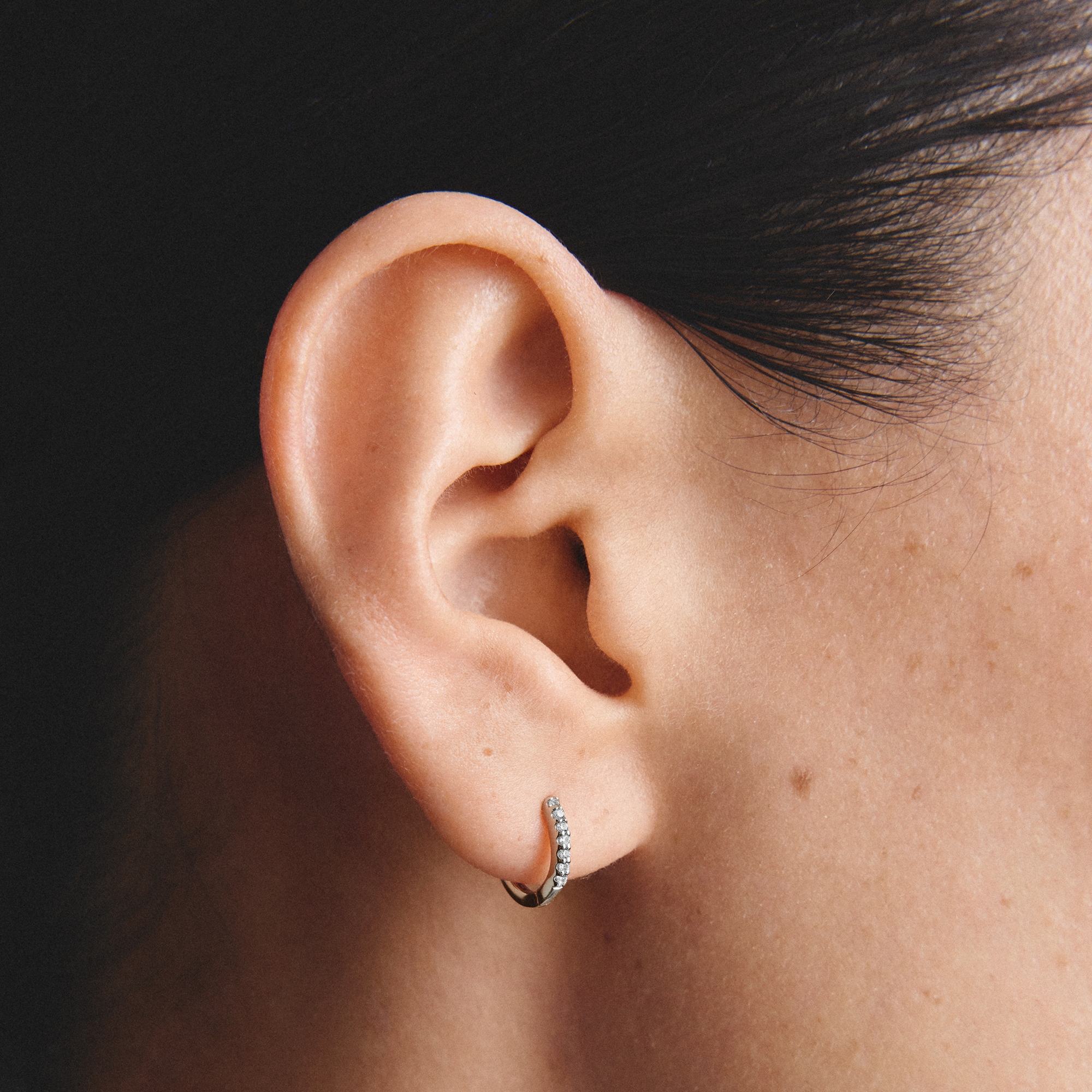 THOMAS SABO Paar Creolen »Silber« mit Zirkonia (synth.)