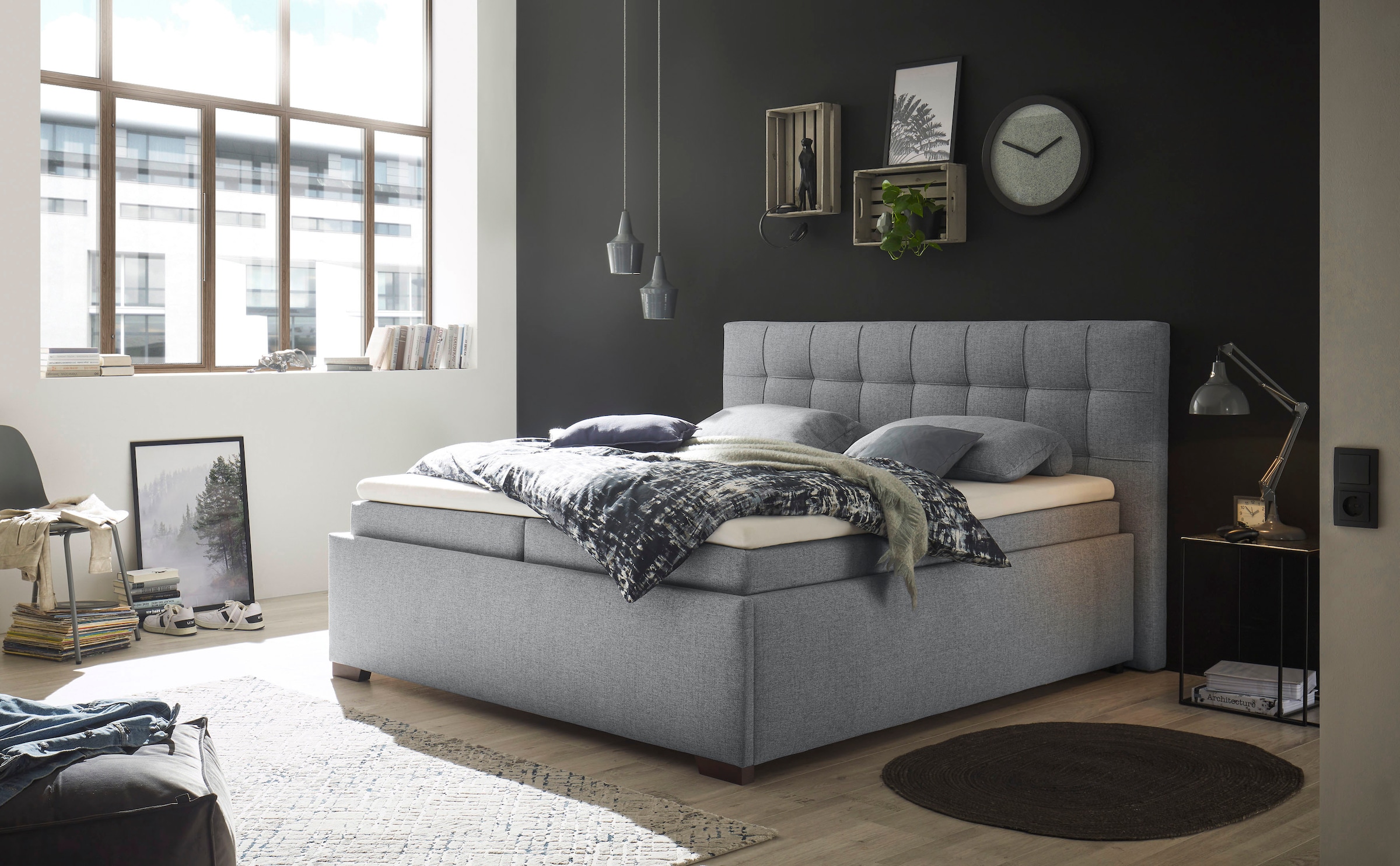 ED EXCITING DESIGN Boxbett »Artos«, inkl. zwei Bettkästen