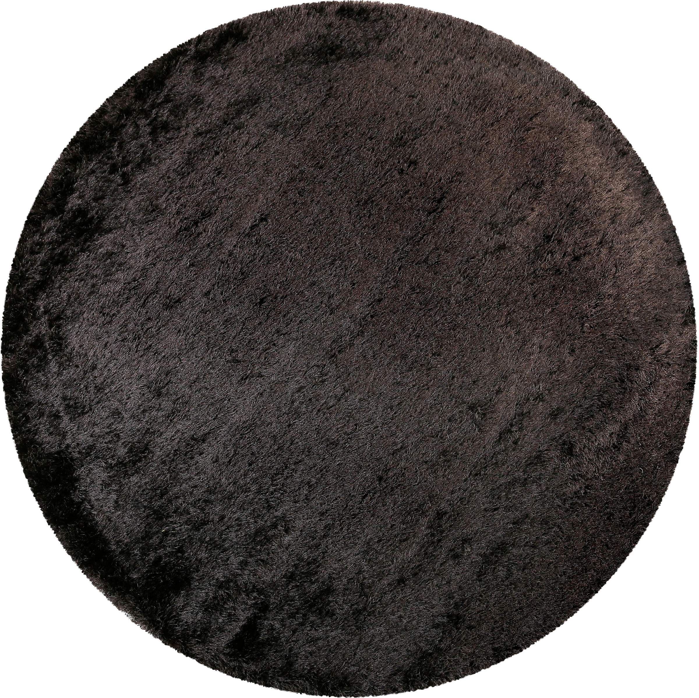 Wecon home Basics Hochflor-Teppich »Bella«, rund, 70 mm Höhe, besonders weich durch Microfaser, Wohnzimmer