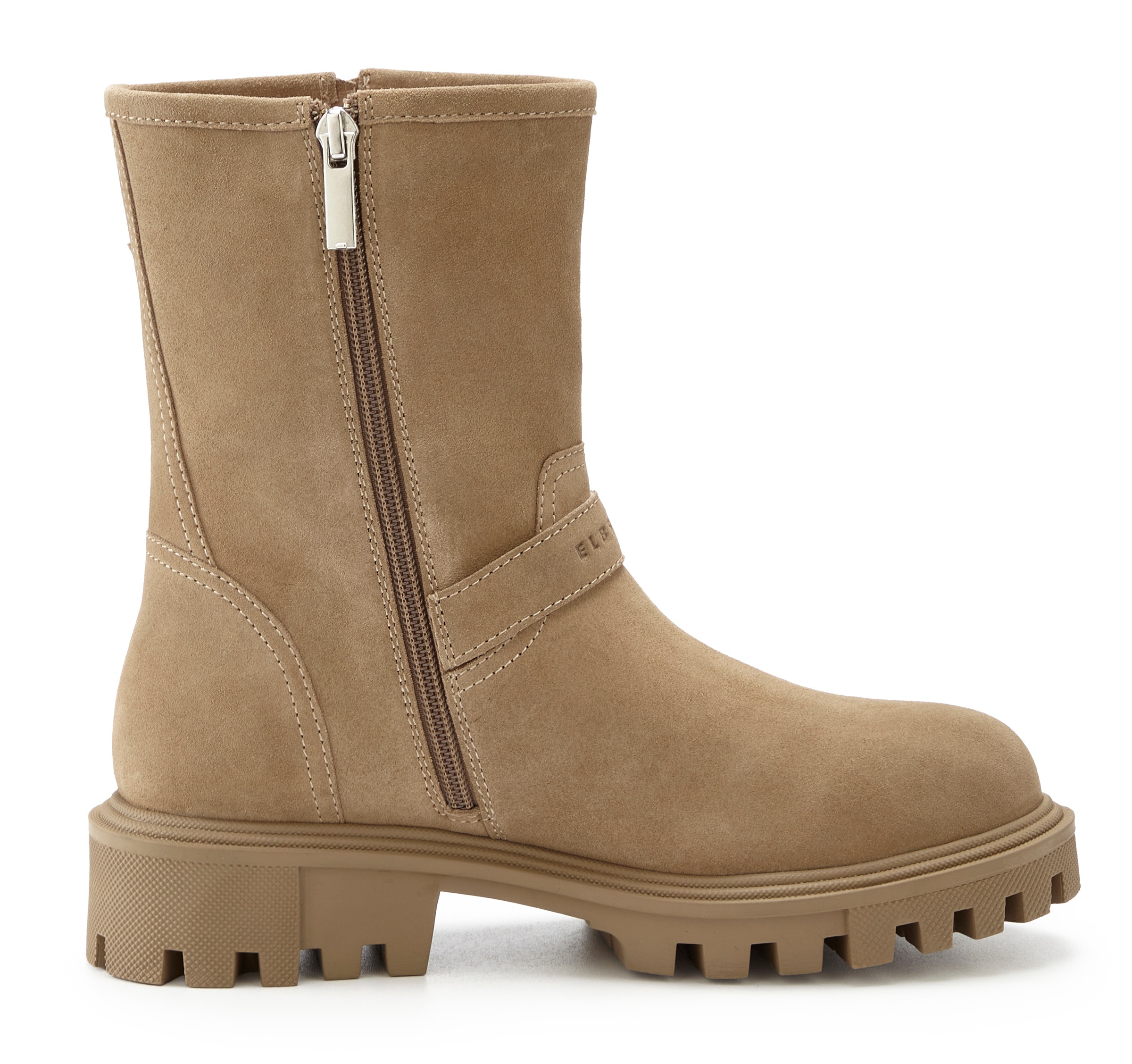 Elbsand Stiefelette, aus Leder mit trendigen Zierschnallen, Stiefel, Boots