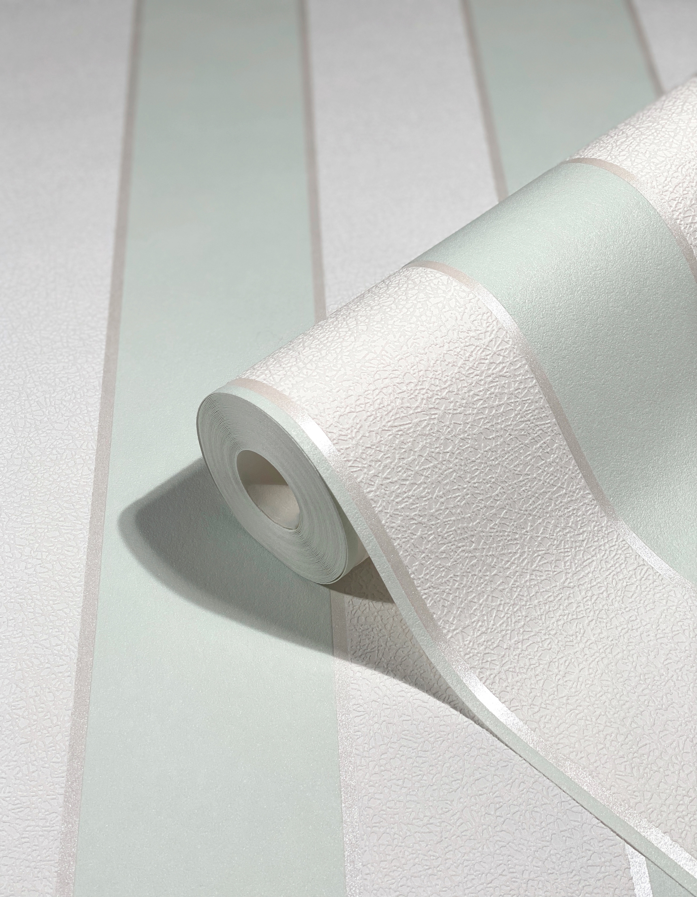 Marburg Vliestapete Streifen | schimmernd moderne Tapete für Wohnzimmer Schlafzimmer Küche