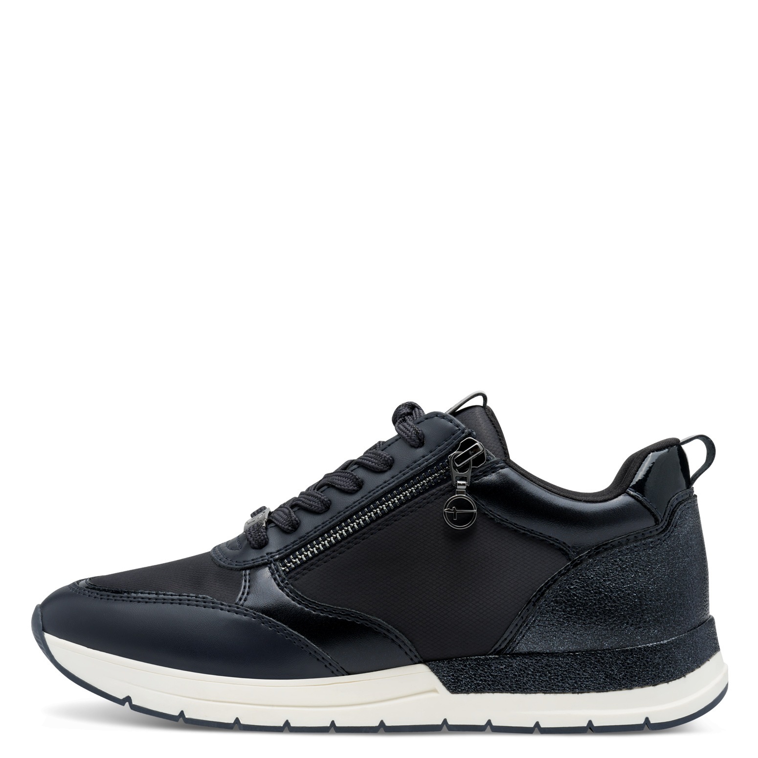 Tamaris Keilsneaker, Freizeitschuh, Halbschuh, Logoaufnäher an der Schuhzunge