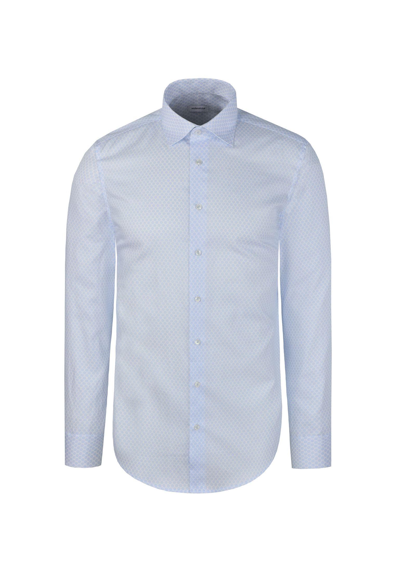 seidensticker Businesshemd »Schwarze Rose« Shaped 1/1 Extra lang Kentkragen Druck