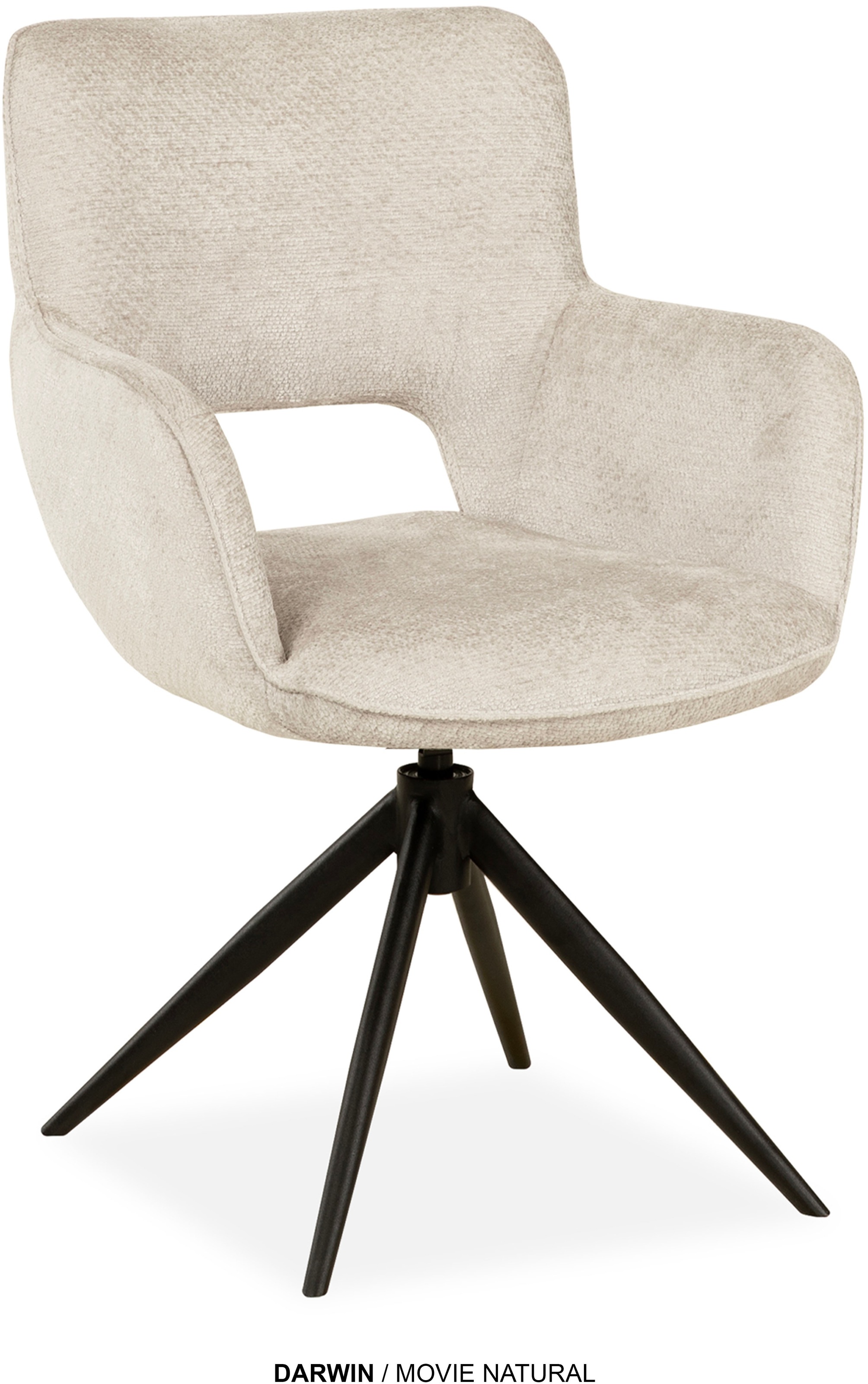 OMG Design Esszimmerstuhl »Darwin« (Set) 2 Stk.Drehstuhl mit auto-return, A günstig online kaufen