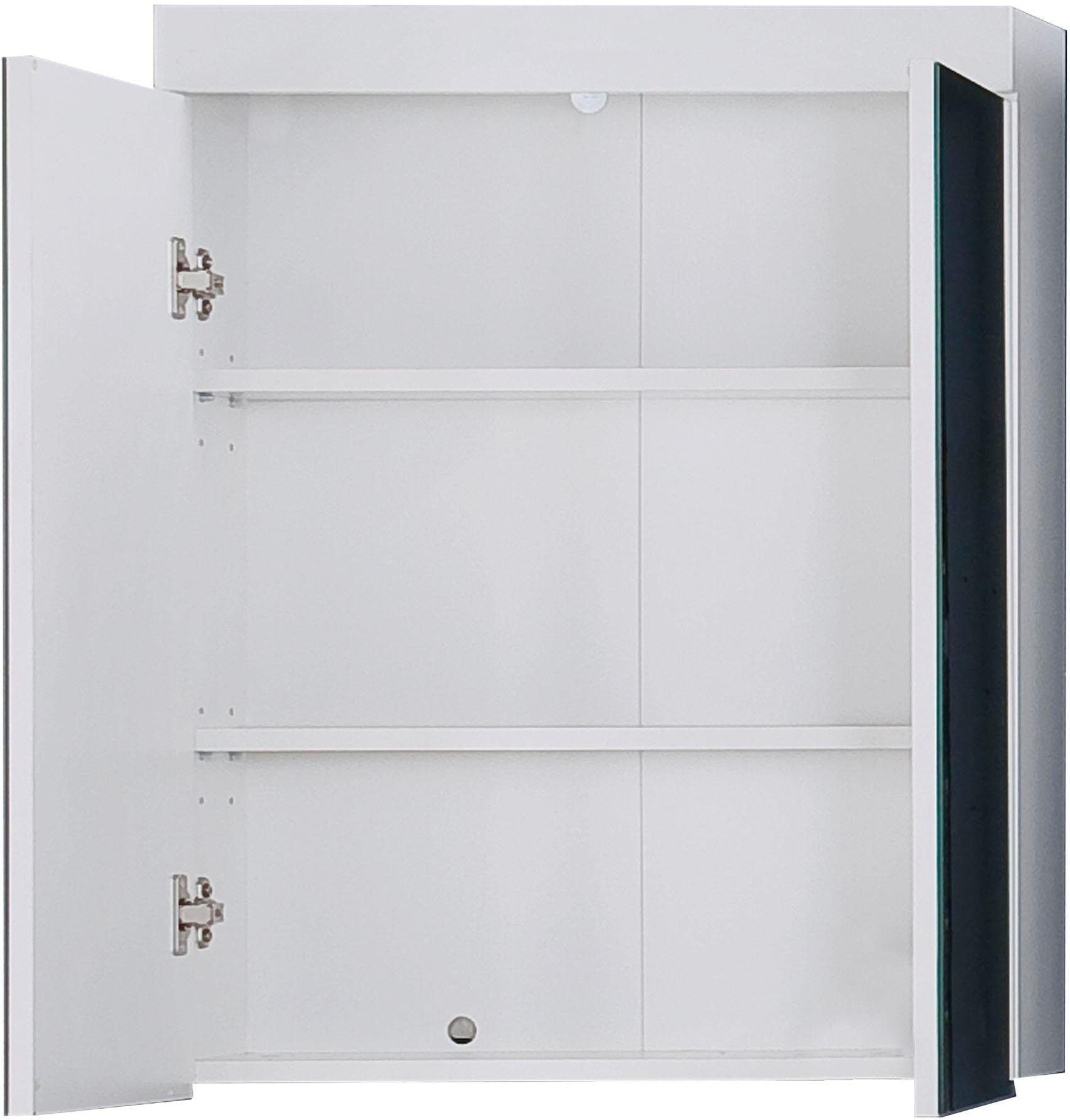 INOSIGN Spiegelschrank »Avena«, Badezimmerschrank wahlweise mit LED-Beleuchtung - (B/T/H) 60/17/77 cm