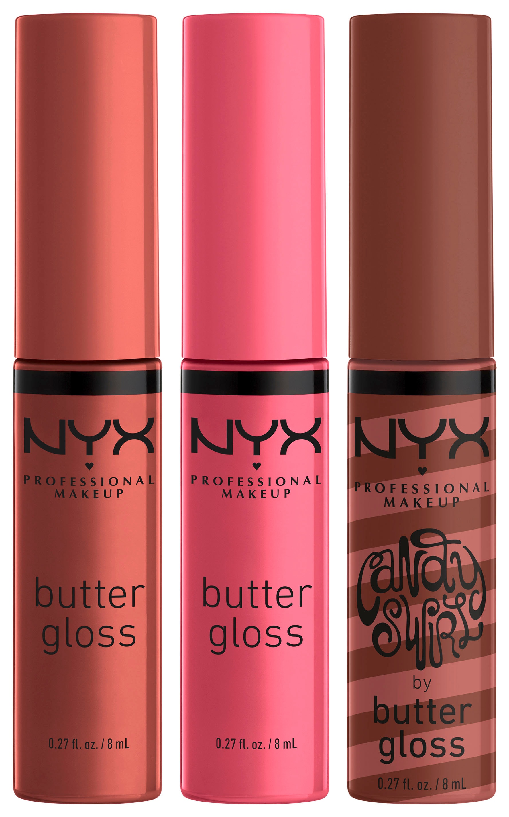 NYX Schmink-Set »NYX Professional Makeup Butter Gloss Lip Trio«