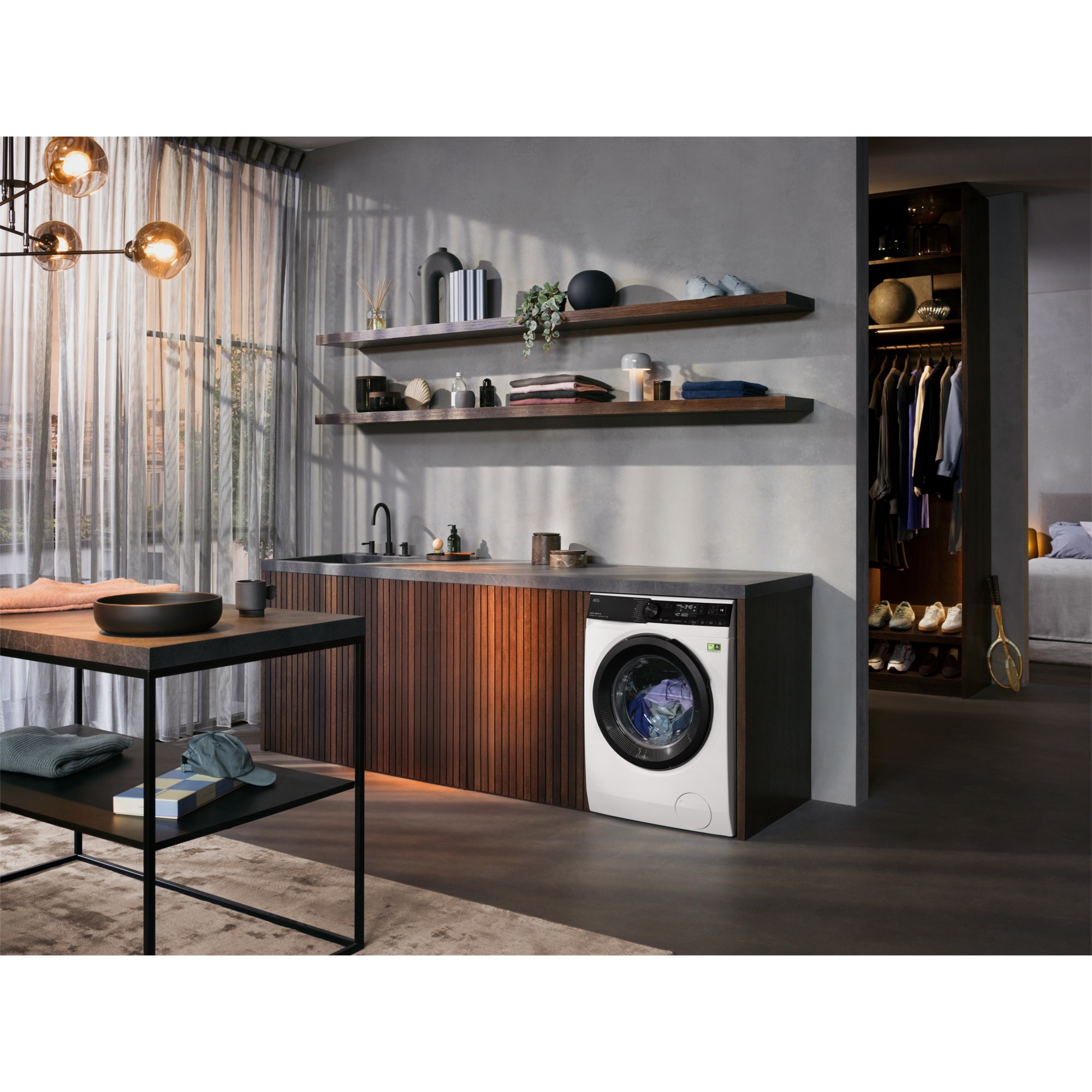 AEG Waschmaschine 7000 ProSteam® »LR7EW75610 914505106« 11 kg 1600 U/min UniversalDose: löst PODS®/Caps 60 % schneller auf für beste Reingung