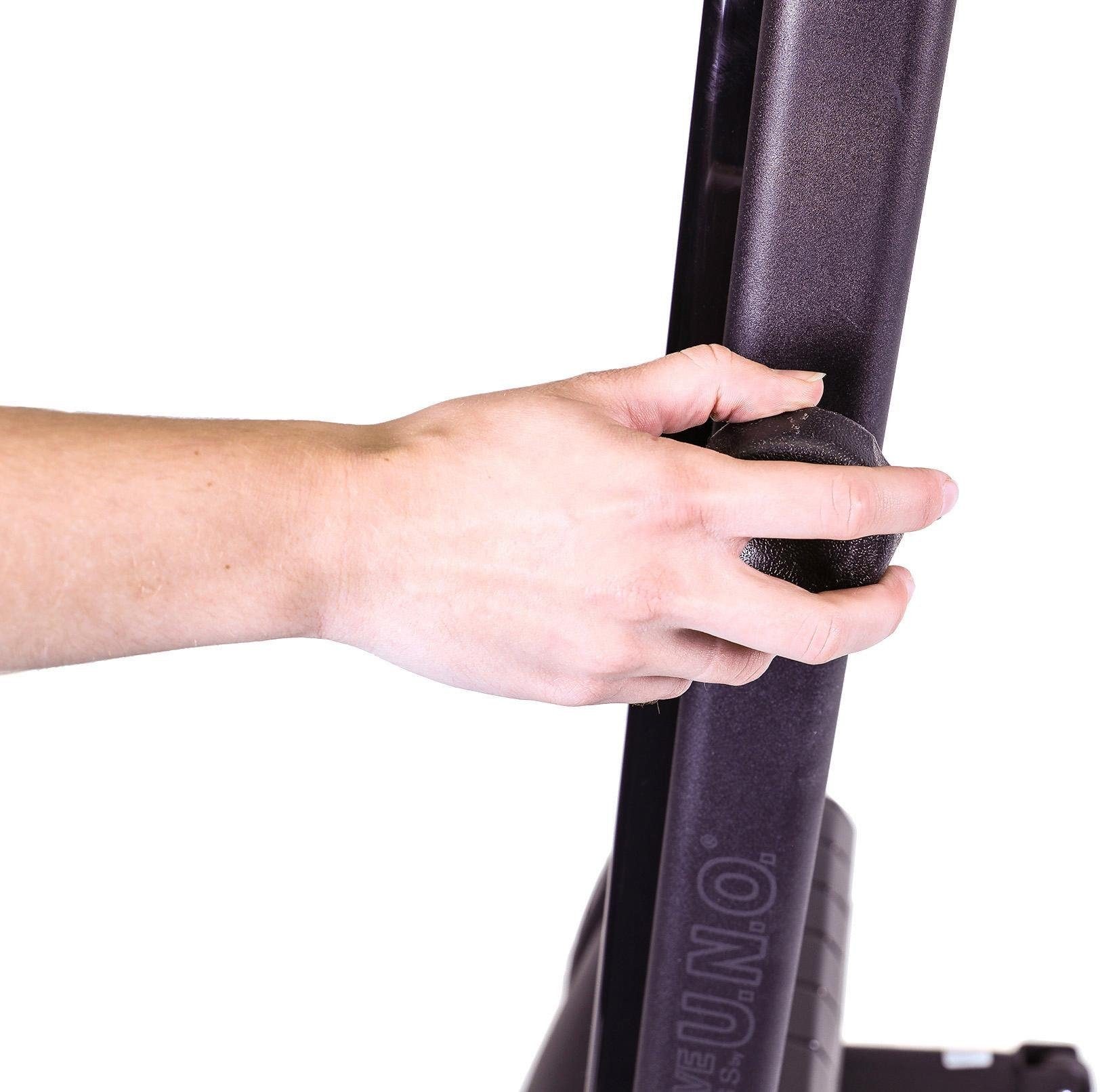 MOTIVE FITNESS by U.N.O. Laufband »Fit-Start Plus«, (Bluetooth Verbindung zur App FitShow möglich), bis max. 10 km/h, klappbar, Walking Pad, mit Tablet-Halterung