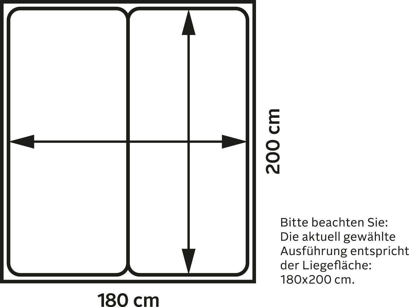 10. Bild von Westfalia Schlafkomfort Polsterbett, inkl. Bettkasten bei Ausführung mit Matratze