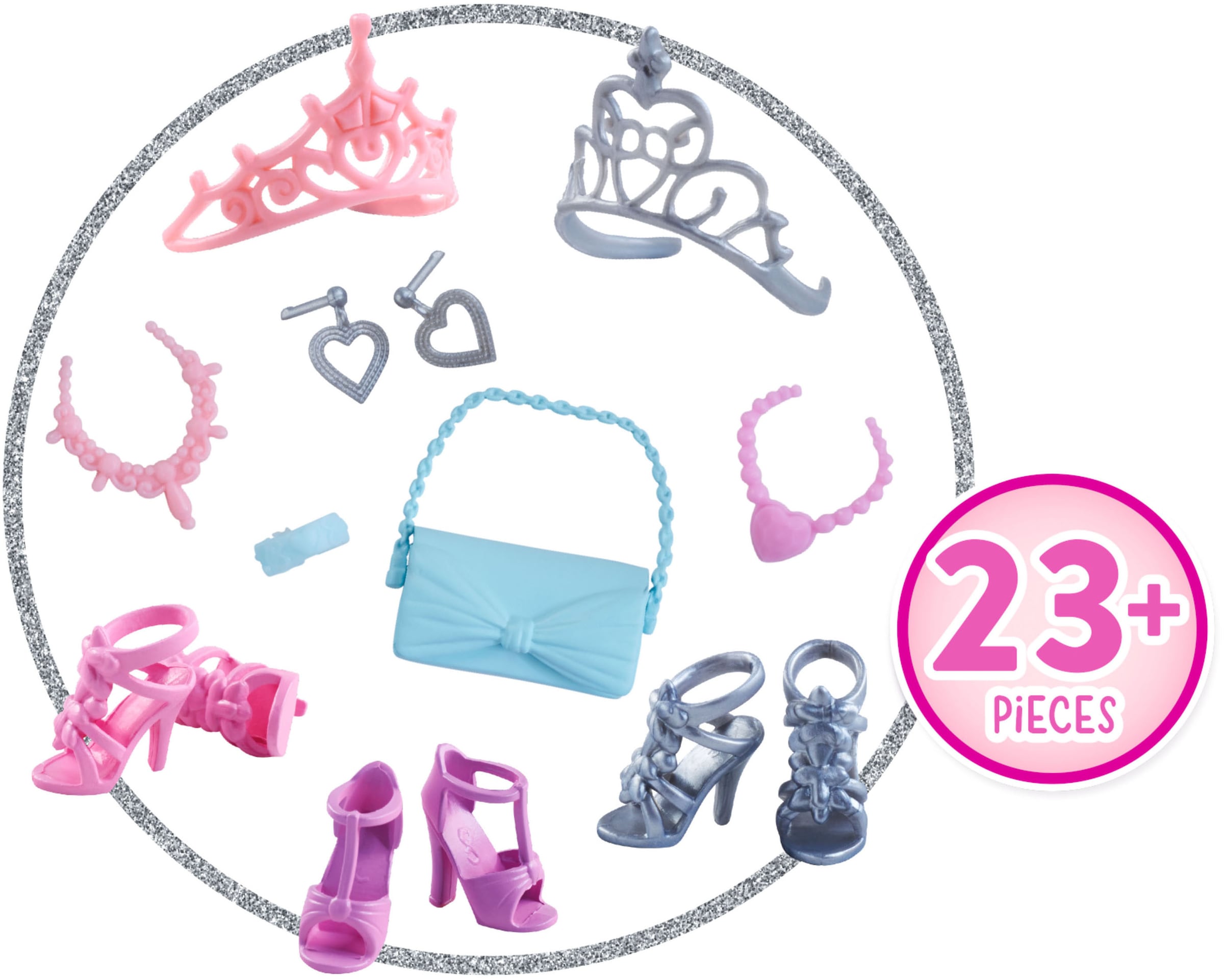 SIMBA Anziehpuppe »Steffi Love, Princess Fashion« mit 7 verschiedenen Kleidern