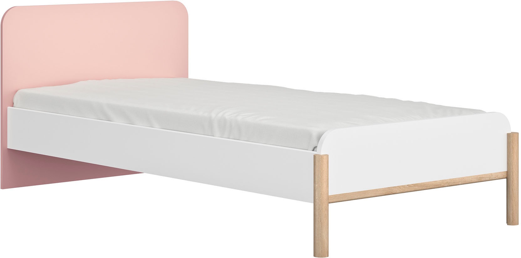 Gami Einzelbett »Bett«, (1 tlg.), Mit seiner Mischung aus sanften Farben günstig online kaufen
