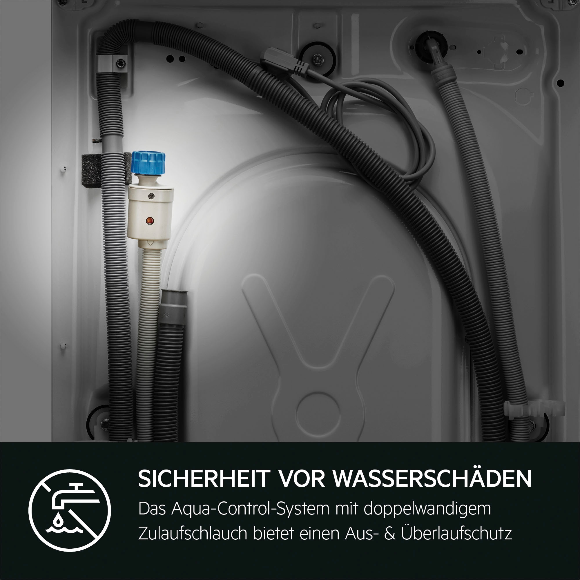 AEG Waschmaschine Serie 6000 mit ProSense-Technologie »LR6FA49FL 914915728«, 9 kg, 1400 U/min, ProSense® Mengenautomatik​ - spart bis 40% Zeit, Wasser und Energie